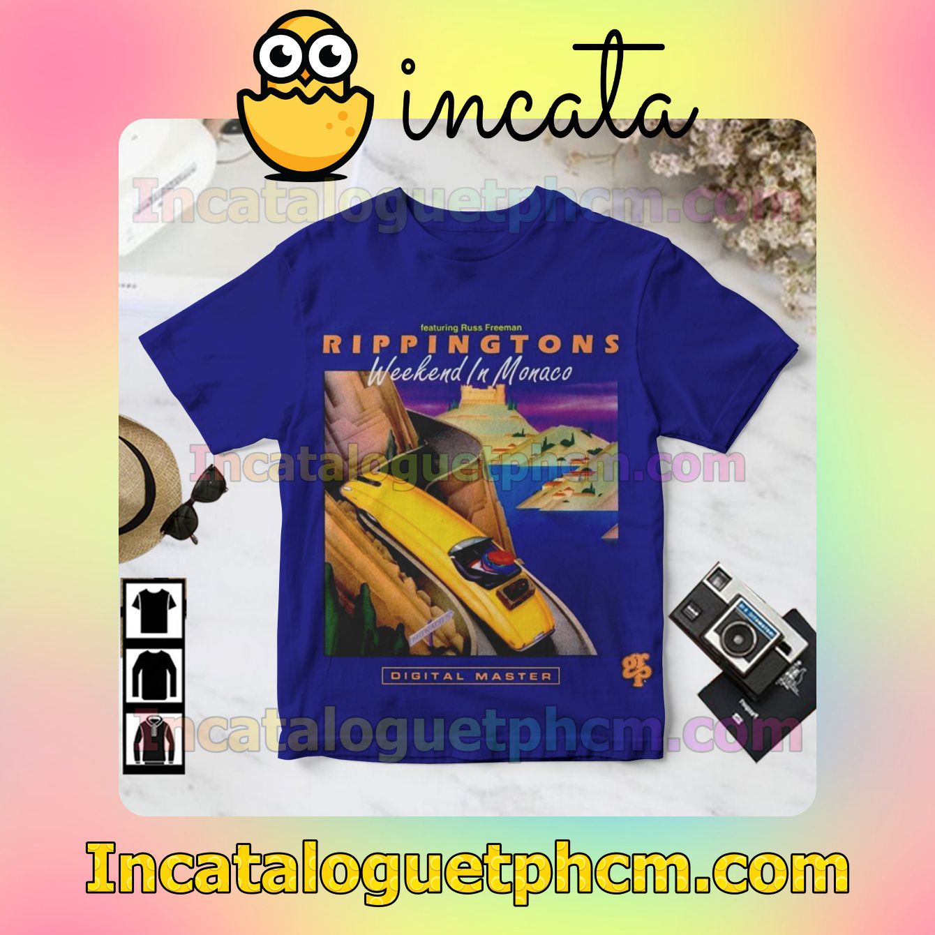 The Rippingtons Weekend In Monaco Album Cover For Fan Shirt