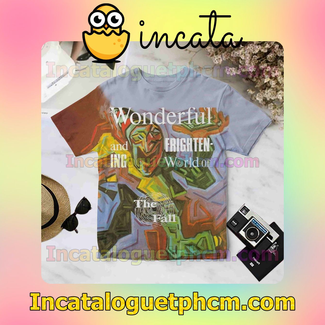 The Wonderful And Frightening World Of The Fall Album Cover Style 2 For Fan Shirt
