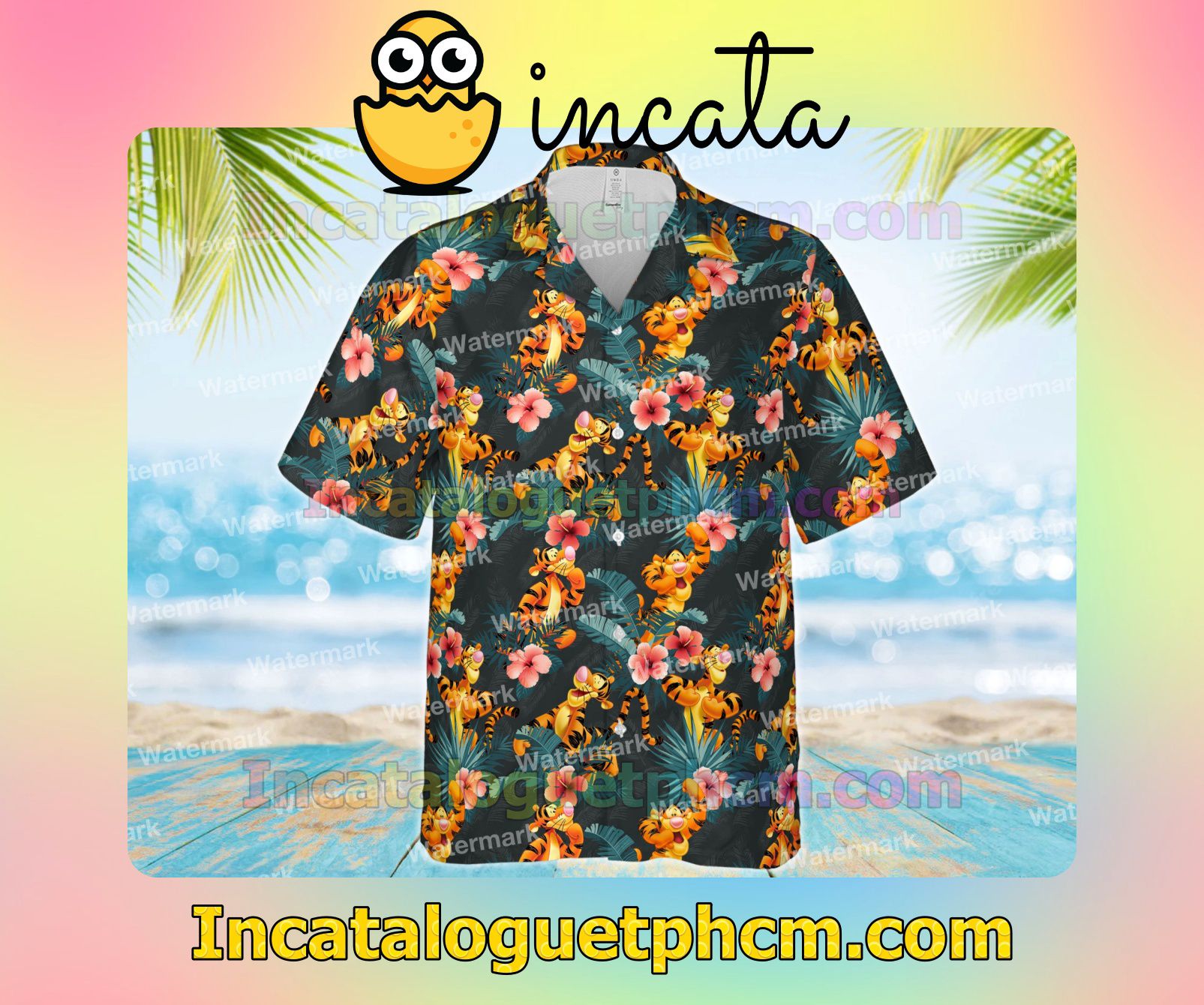 Tigger Disney Beach Shirt