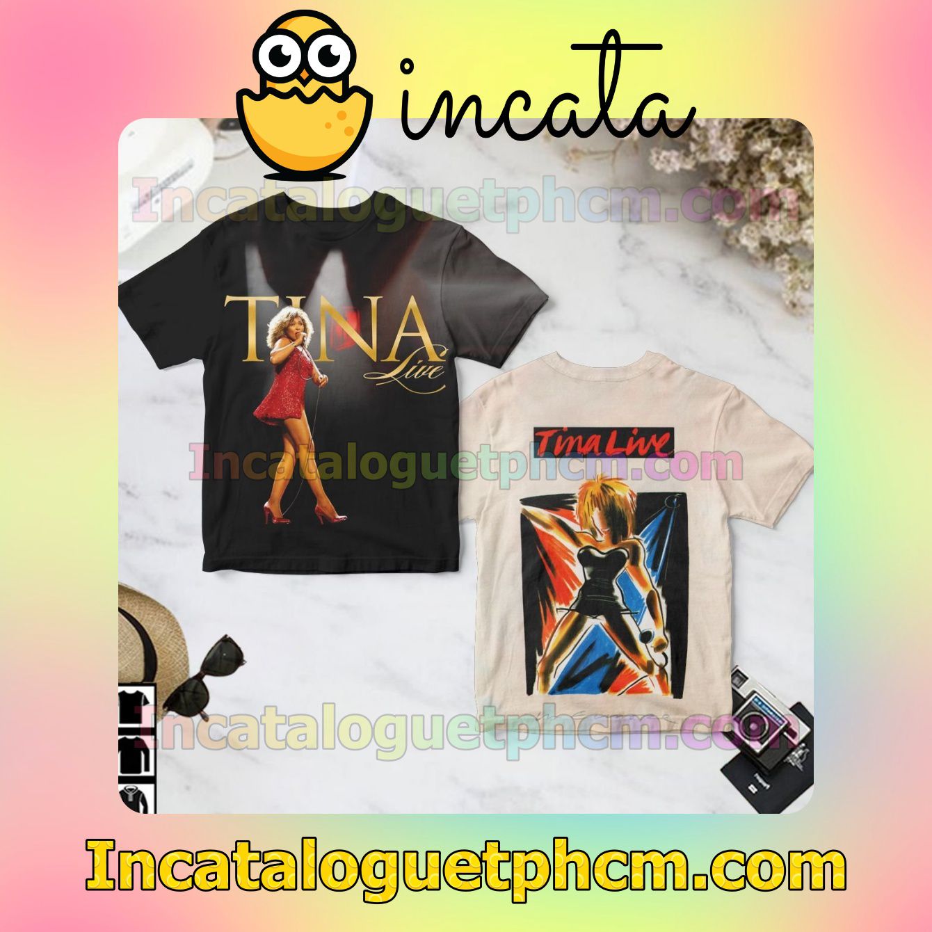 Tina Live Album Cover Gift Shirt