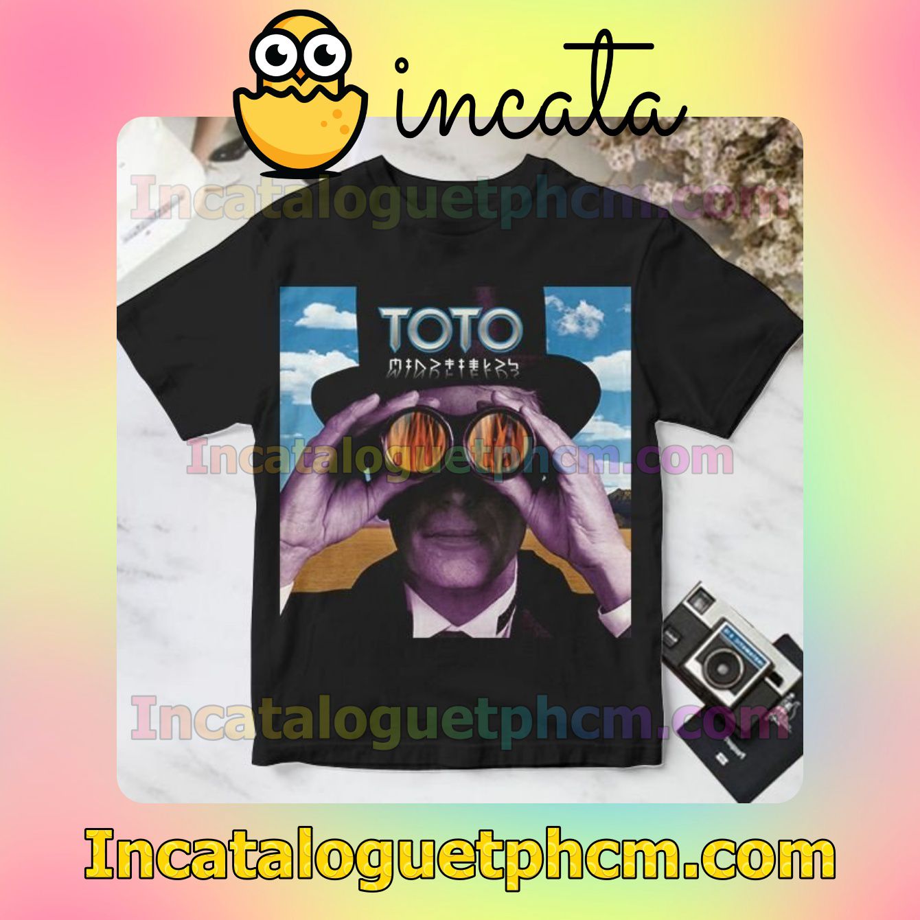 Toto Mindfields Album Cover Personalized Shirt