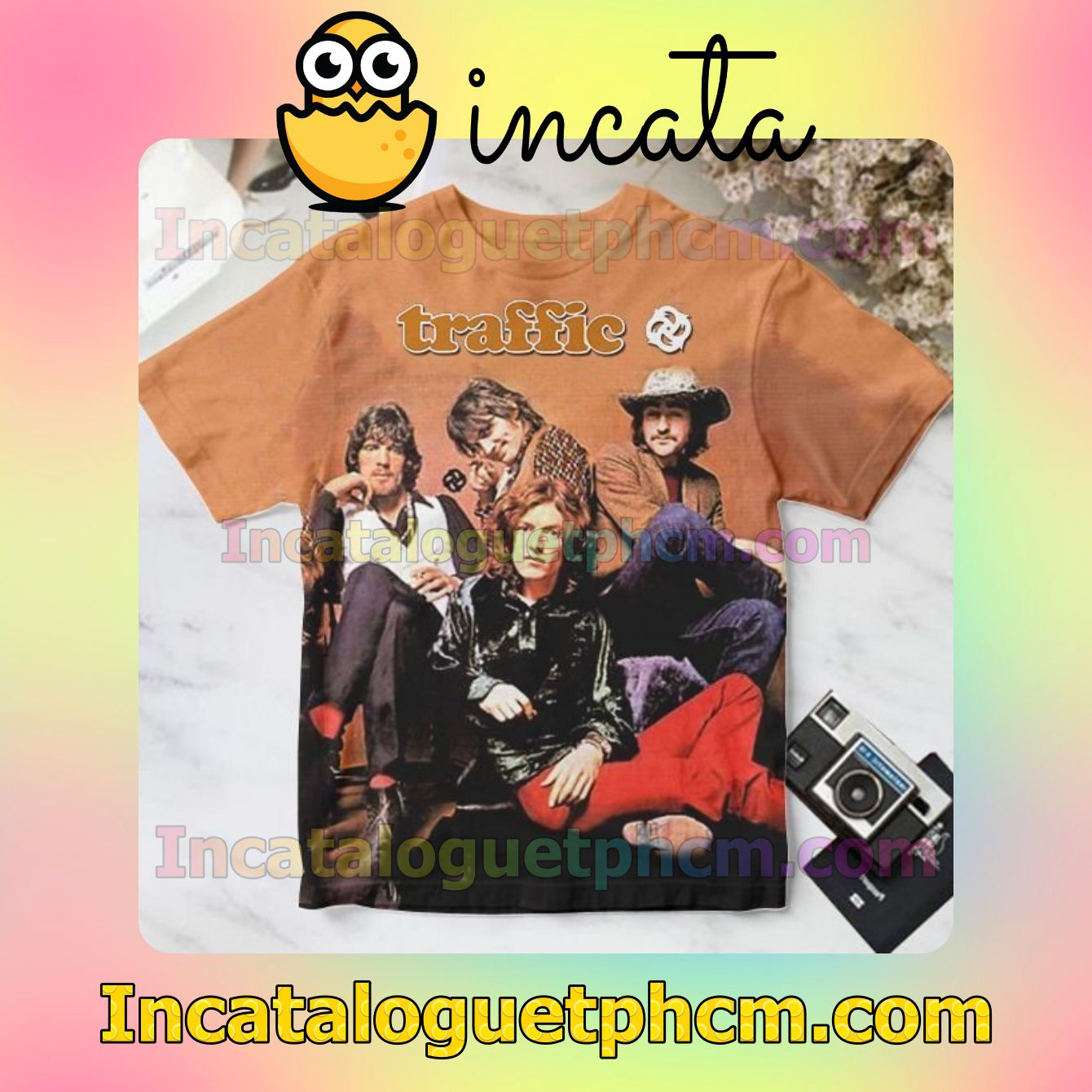 Traffic Self-titled Album Cover Personalized Shirt