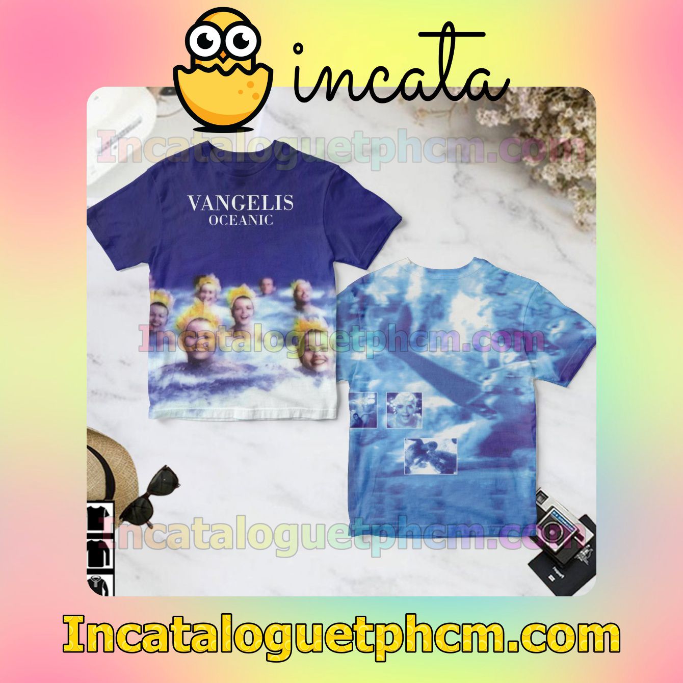 Vangelis Oceanic Album Cover Gift Shirt