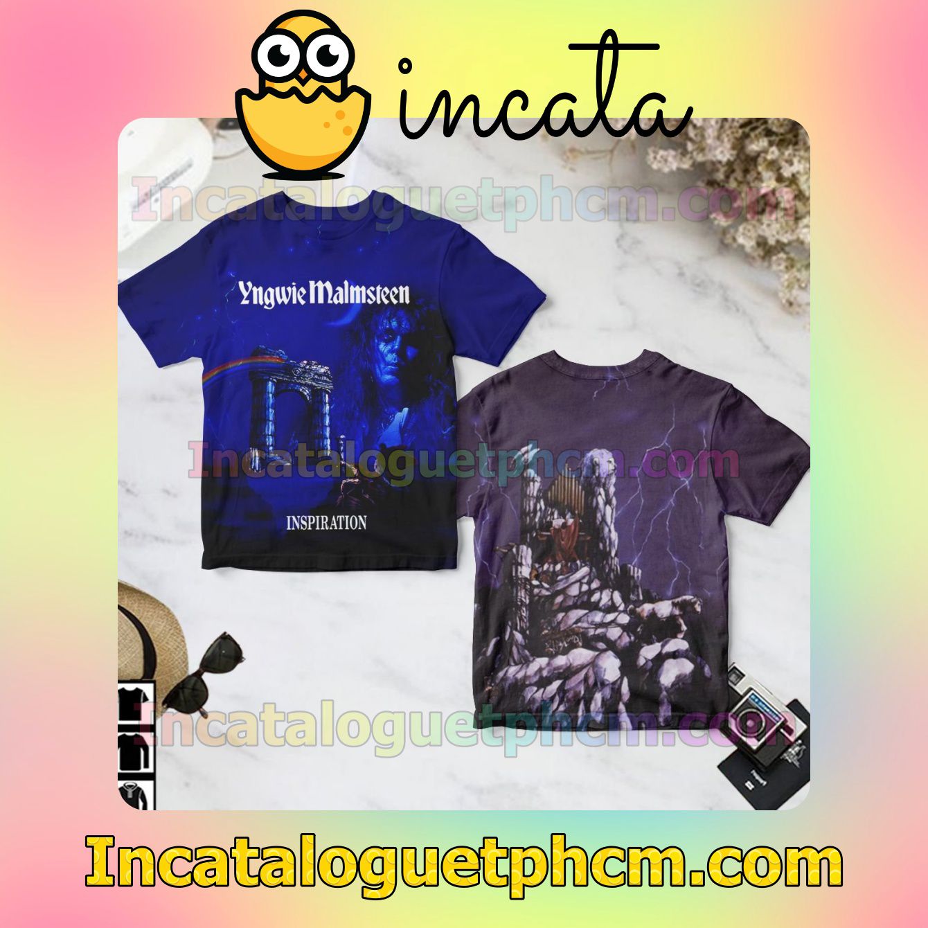 Yngwie Malmsteen Inspiration Album Cover Gift Shirt