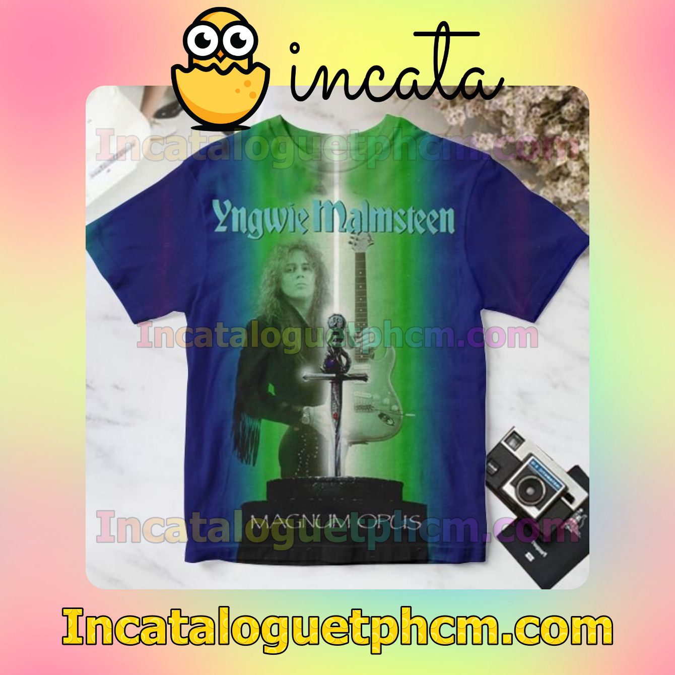 Yngwie Malmsteen Magnum Opus Album Cover Personalized Shirt