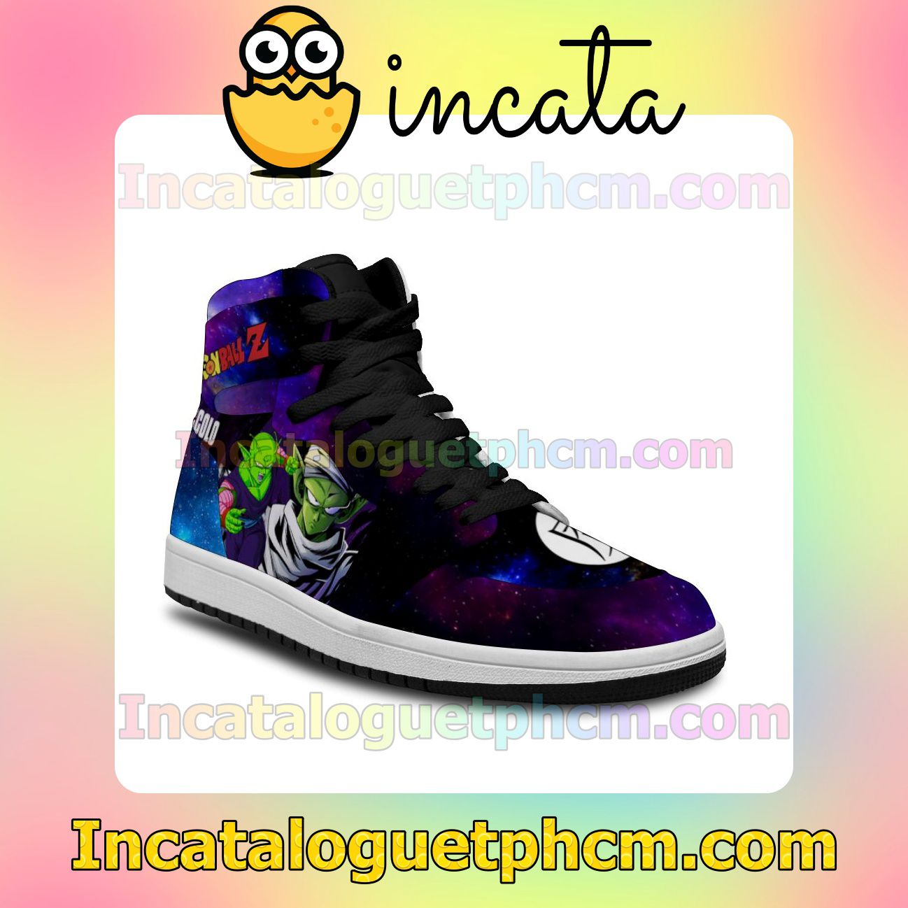 Adorable Dragon Ball PICCOLO Shoes DBZ Air Jordan 1 Inspired Shoes