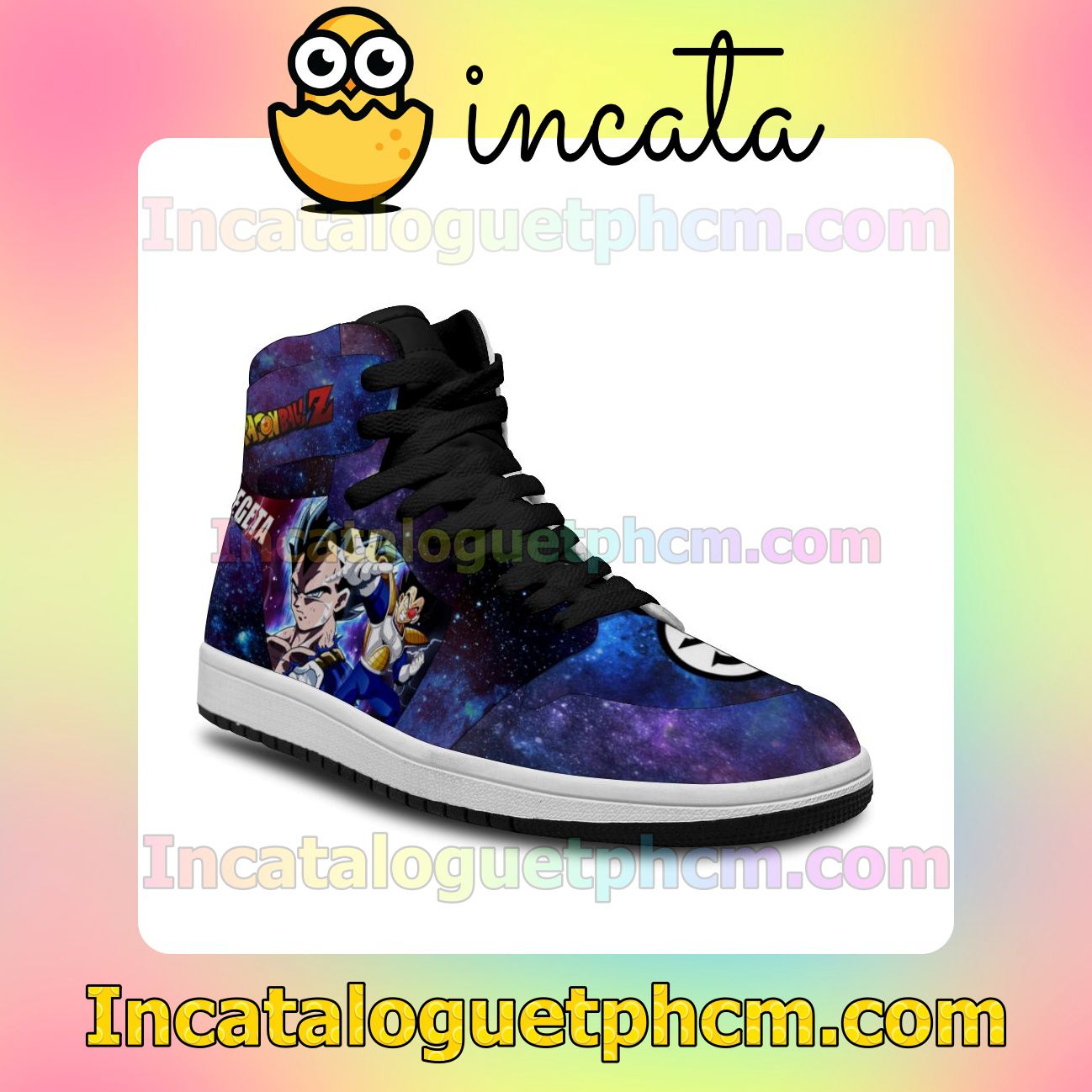 Best Dragon Ball Super DBS Vegeta Custom Anime Shoes DBZ Air Jordan 1 Inspired Shoes
