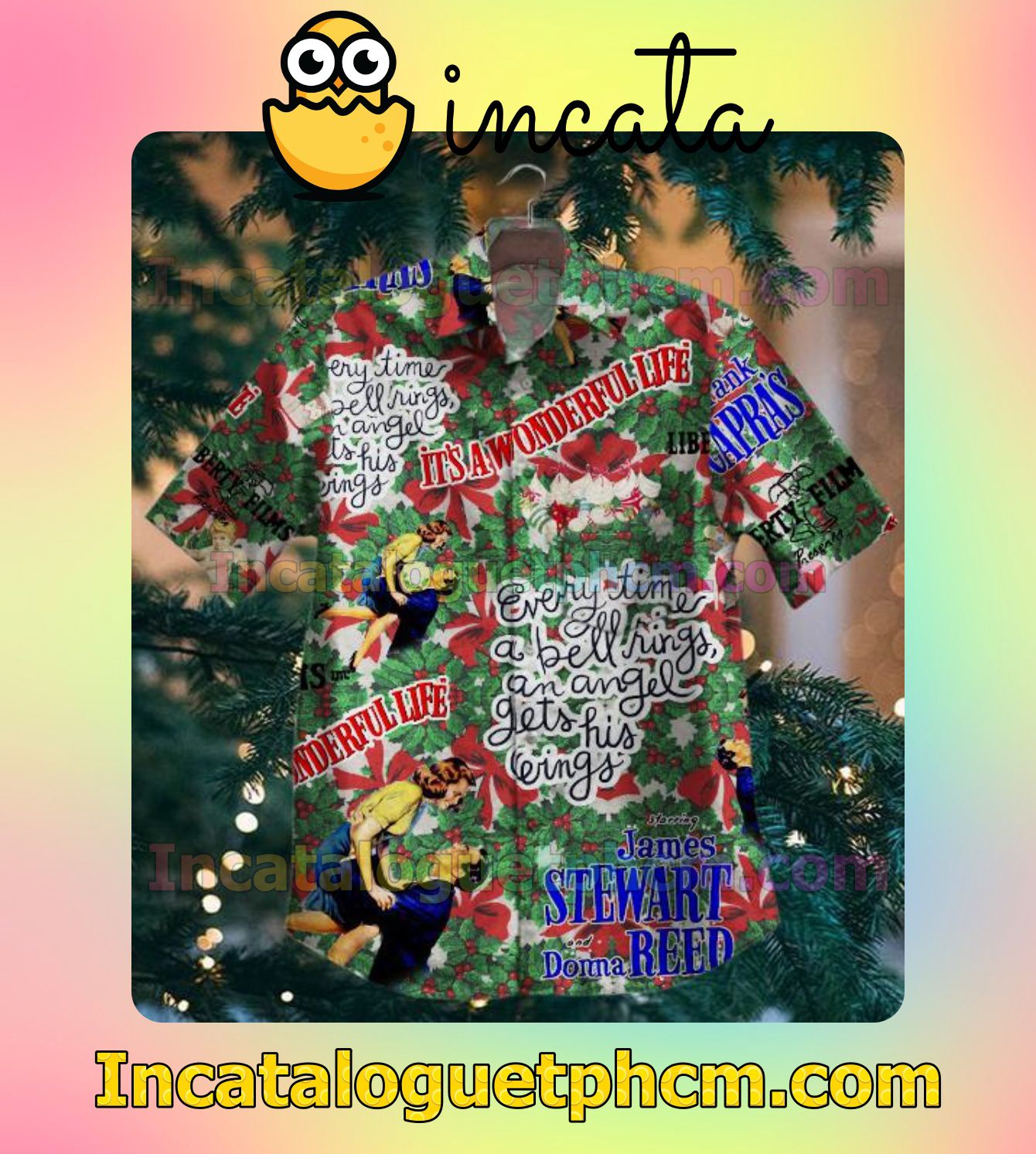 It's A Wonderful Life Every Time A Bell Rings An Angel Gets His Wings Men Vacation Shirts