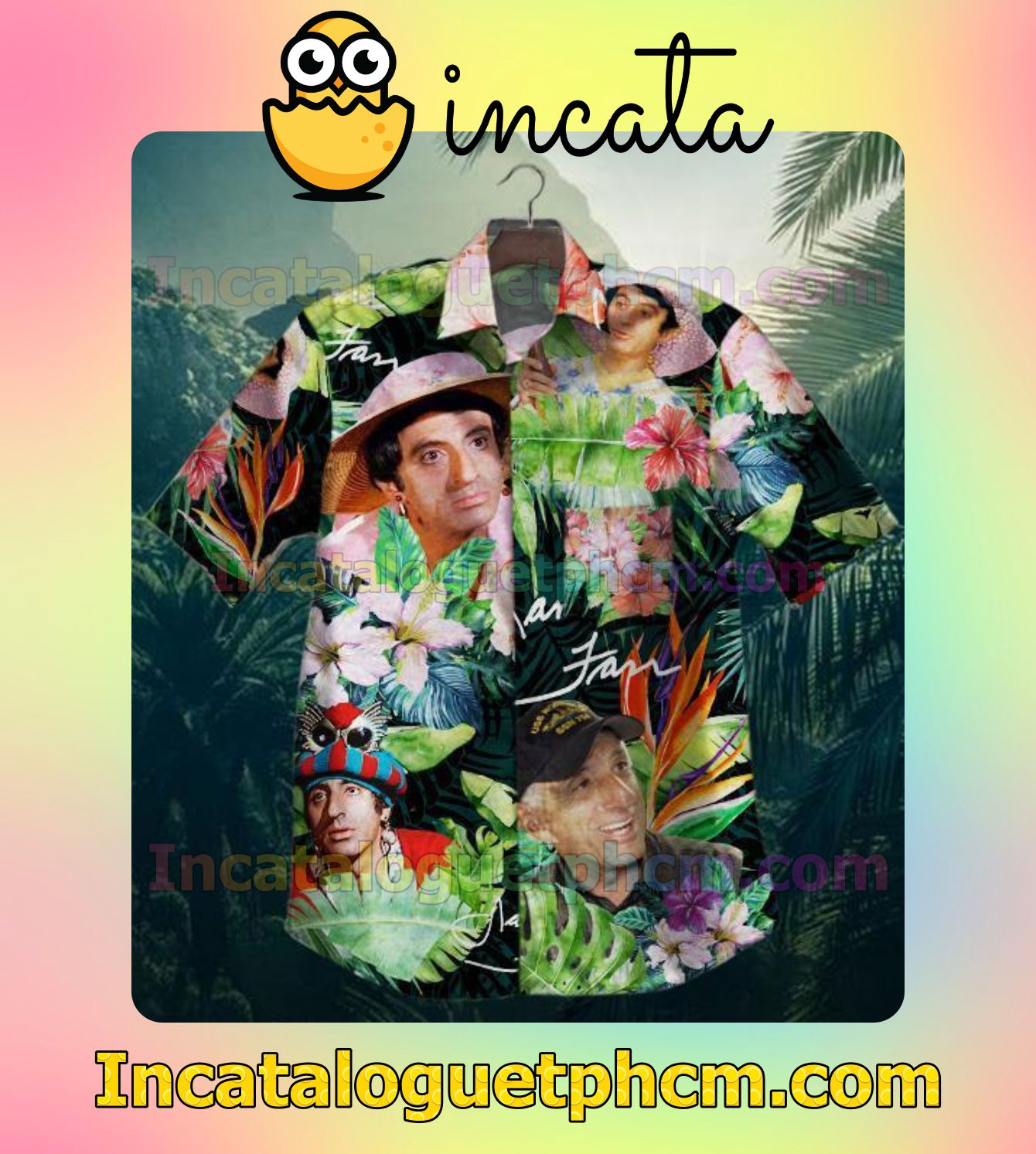 Max Klinger Tropical Men Vacation Shirts