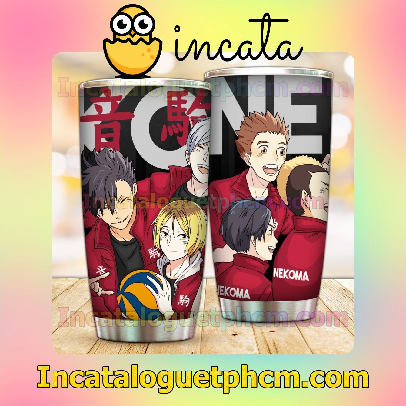 Funny Tee Nekoma Volleyball Ball Club Tumbler Design Gift For Mom Sister