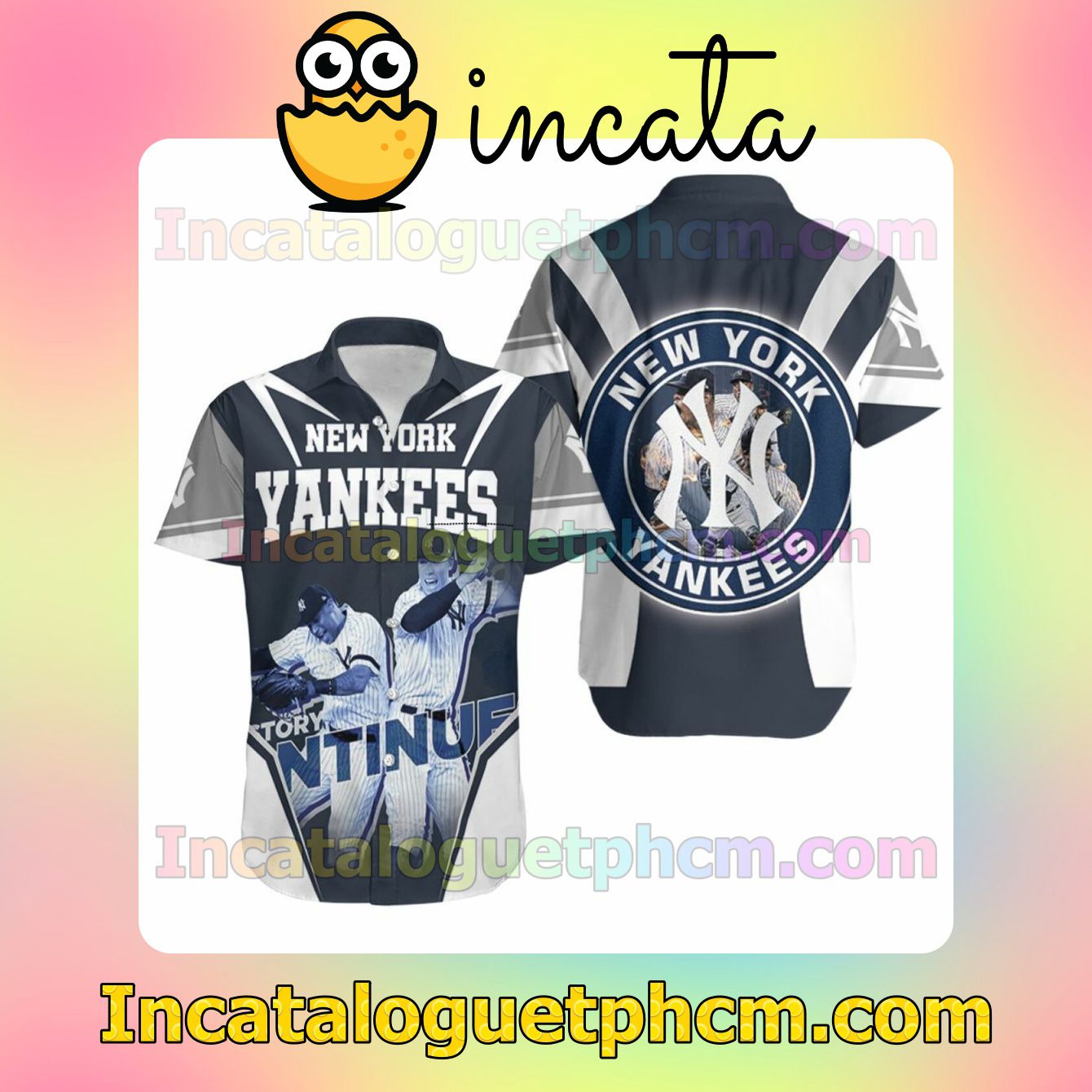New York Yankees The Story Continues Custom Short Sleeve Shirt