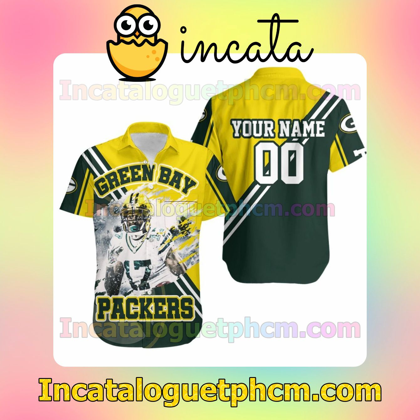 Personalized Davante Adams 17 Green Bay Packers For Fans Custom Short Sleeve Shirt