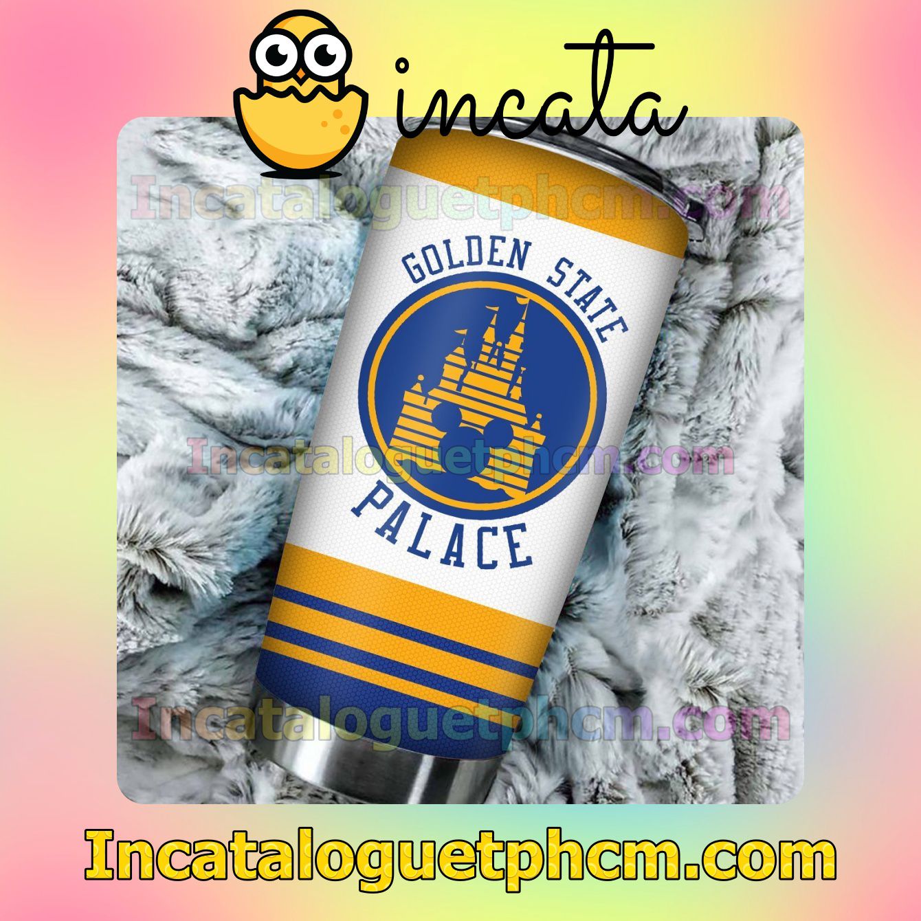 Popular Personalized Golden State Palace Tumbler Design Gift For Mom Sister