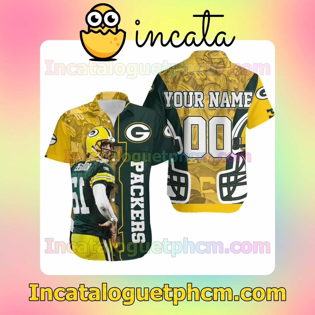 Personalized Green Bay Packers Kyler Fackrell 51 Great Player Custom Short Sleeve Shirt