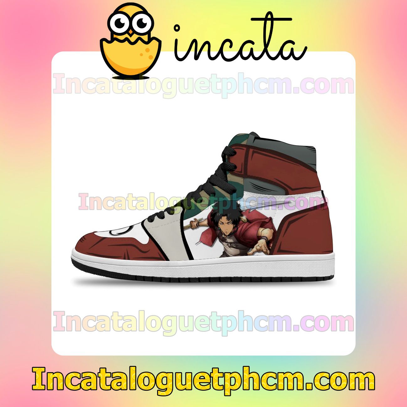 Samurai Champloo Mugen Air Jordan 1 Inspired Shoes