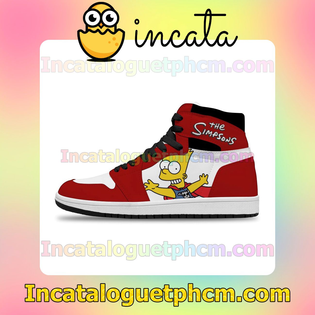 The Simpsons Air Jordan 1 Inspired Shoes