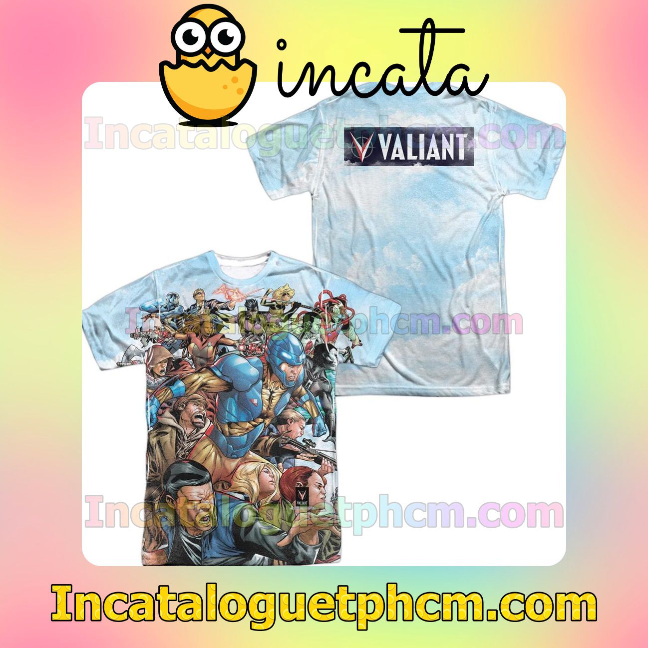 Drop Shipping Valiant Comics Coming At You Personalized T-Shirts