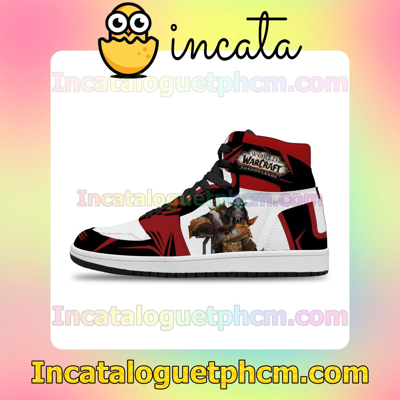 World Of Warcraft VHV.RS Warcraft - Wow World Of Air Jordan 1 Inspired Shoes