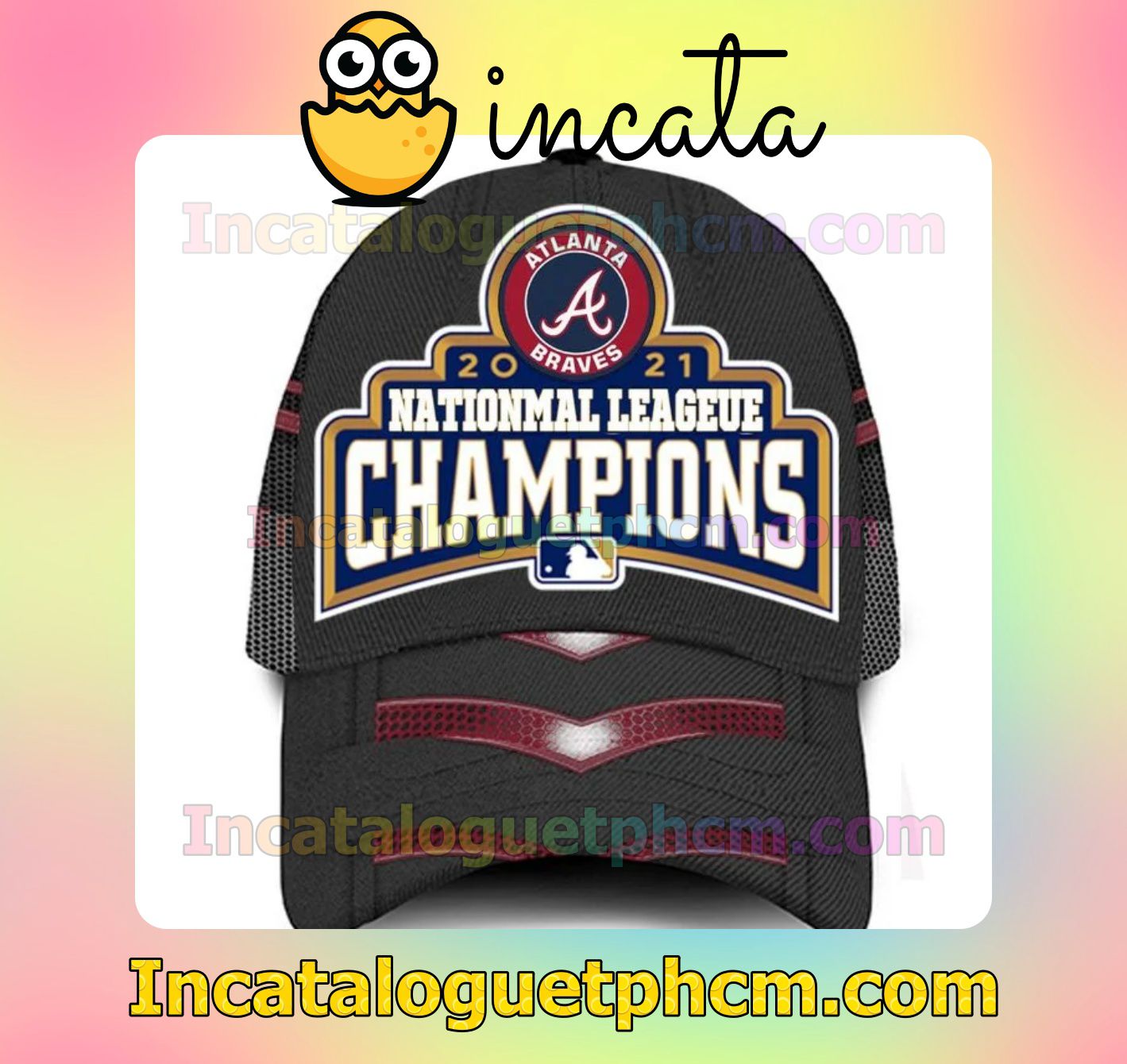 Popular Atlanta Braves 2021 National League Champions Classic Hat Caps Gift For Men