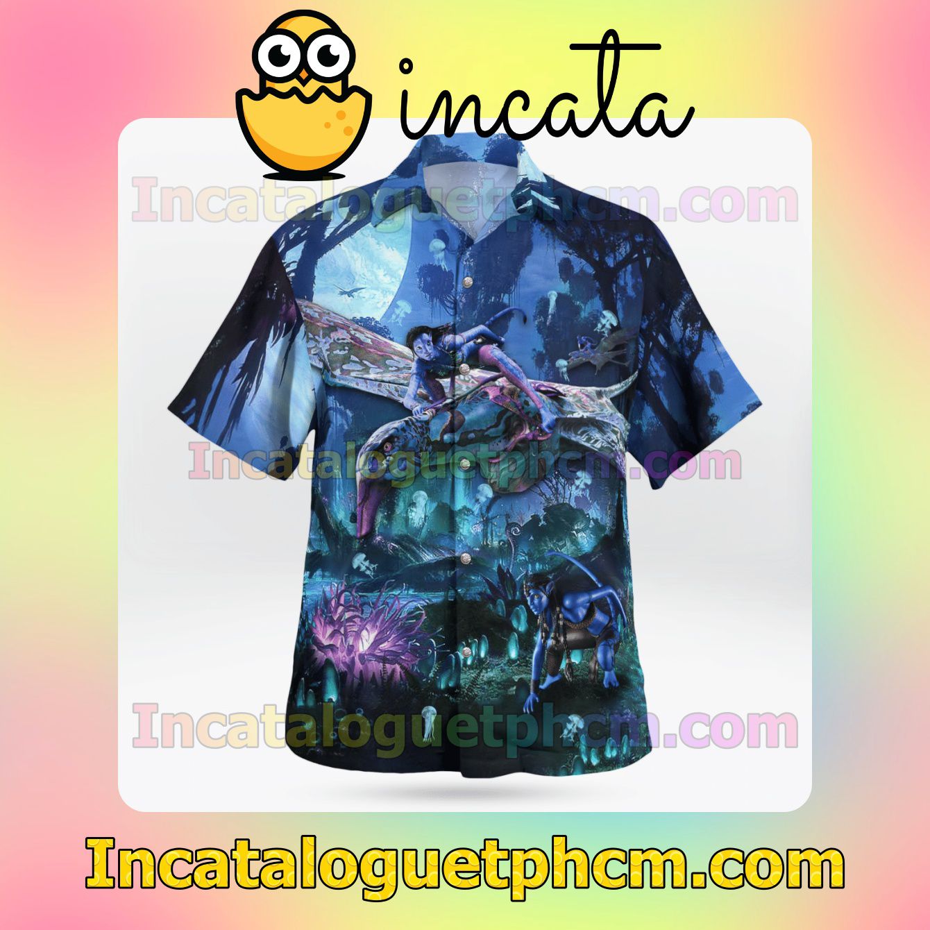 Unisex Avatar Love Short Sleeve Shirts