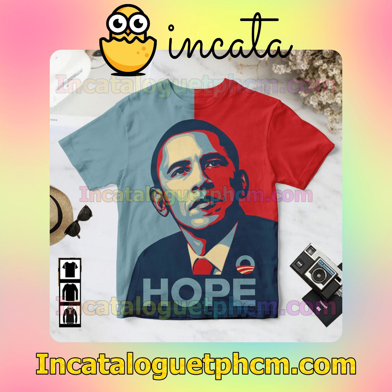 Barack Obama Hope 44th USA President Custom Shirts