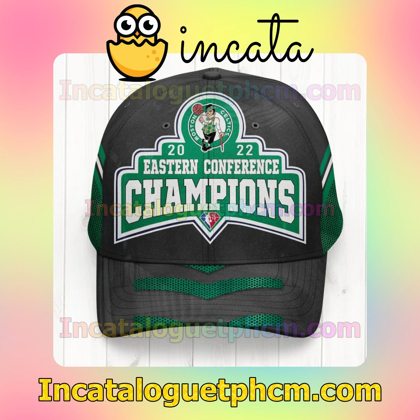 Handmade Boston Celtic 2022 Eastern Conference Champions Classic Hat Caps Gift For Men