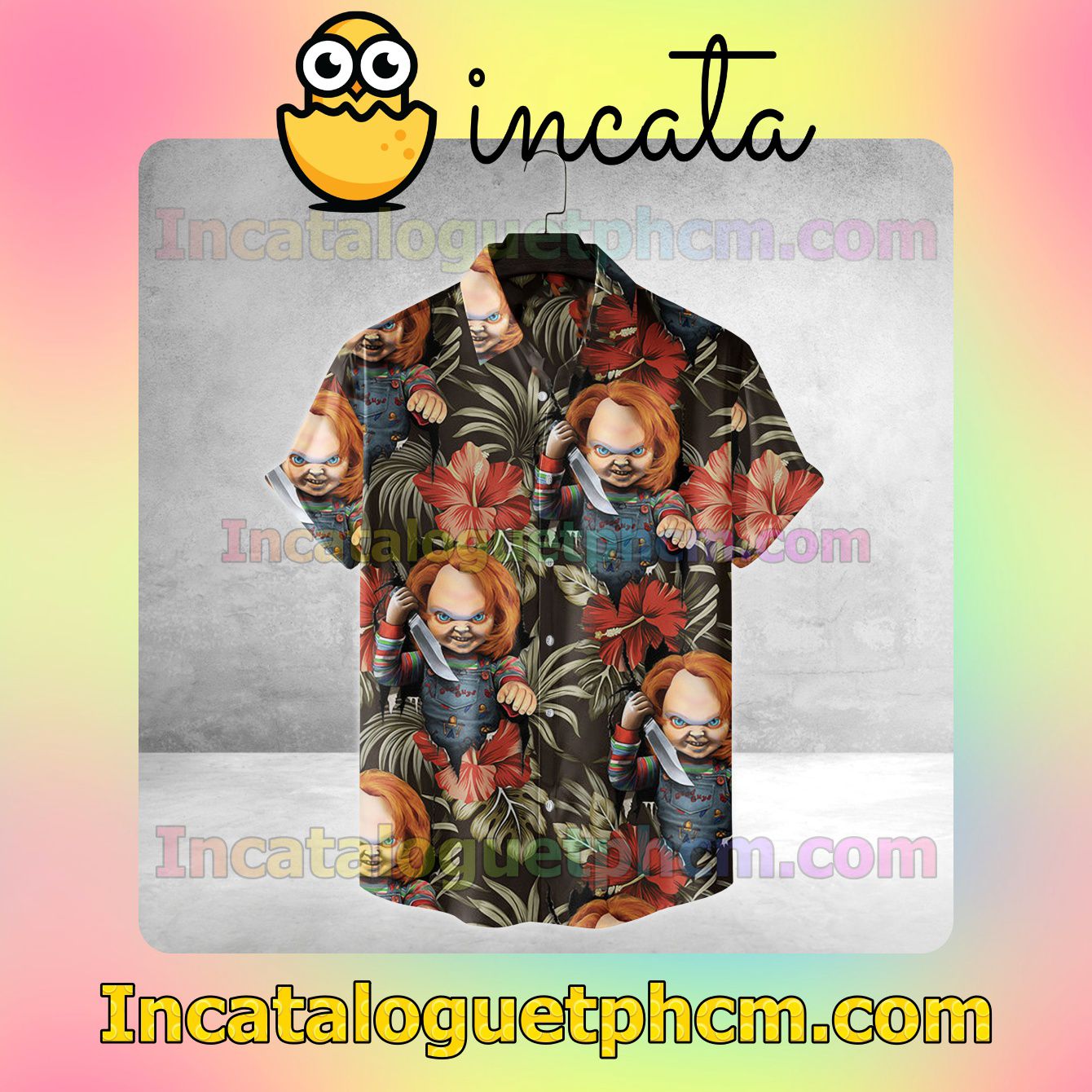 Chucky Tropical Hibiscus Unisex Shirts