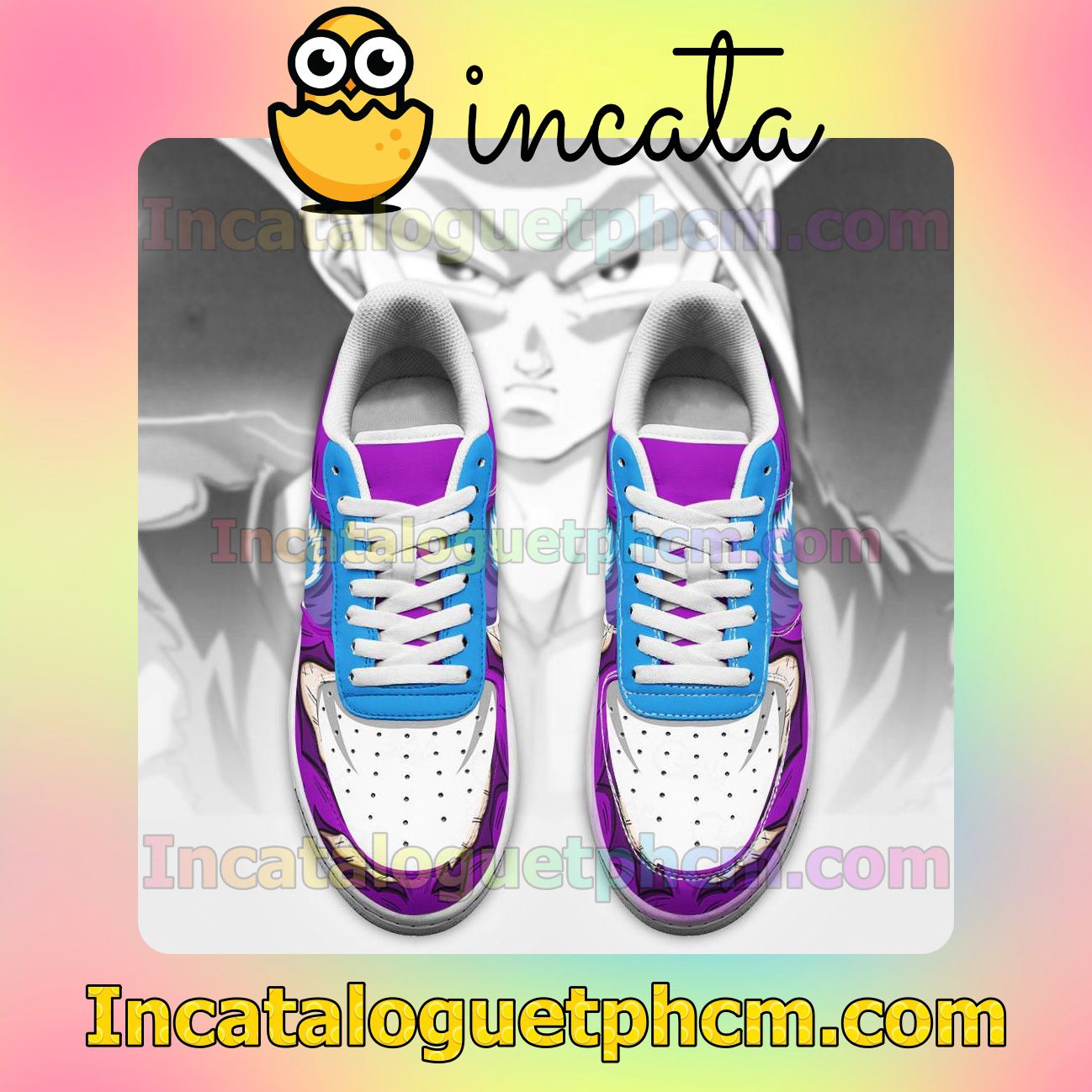 Drop Shipping DBZ Gohan Skill Dragon Ball Anime Nike Low Shoes Sneakers
