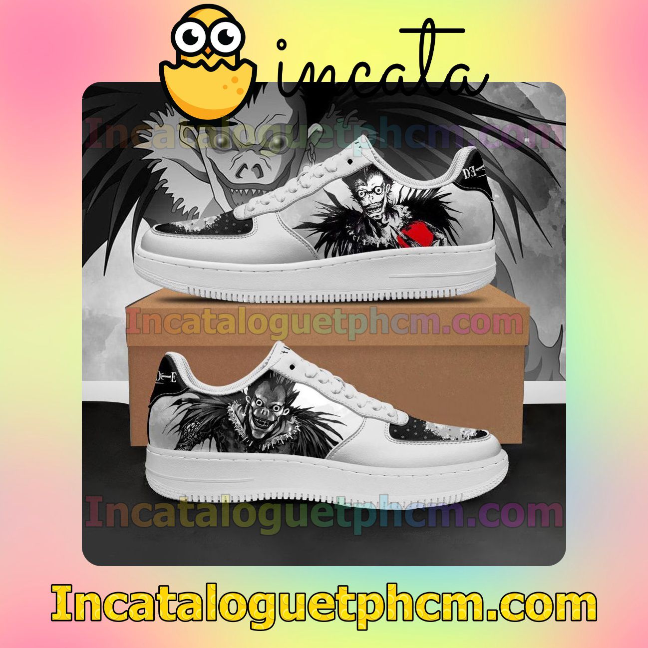 Death Note Ryuk Anime Nike Low Shoes Sneakers