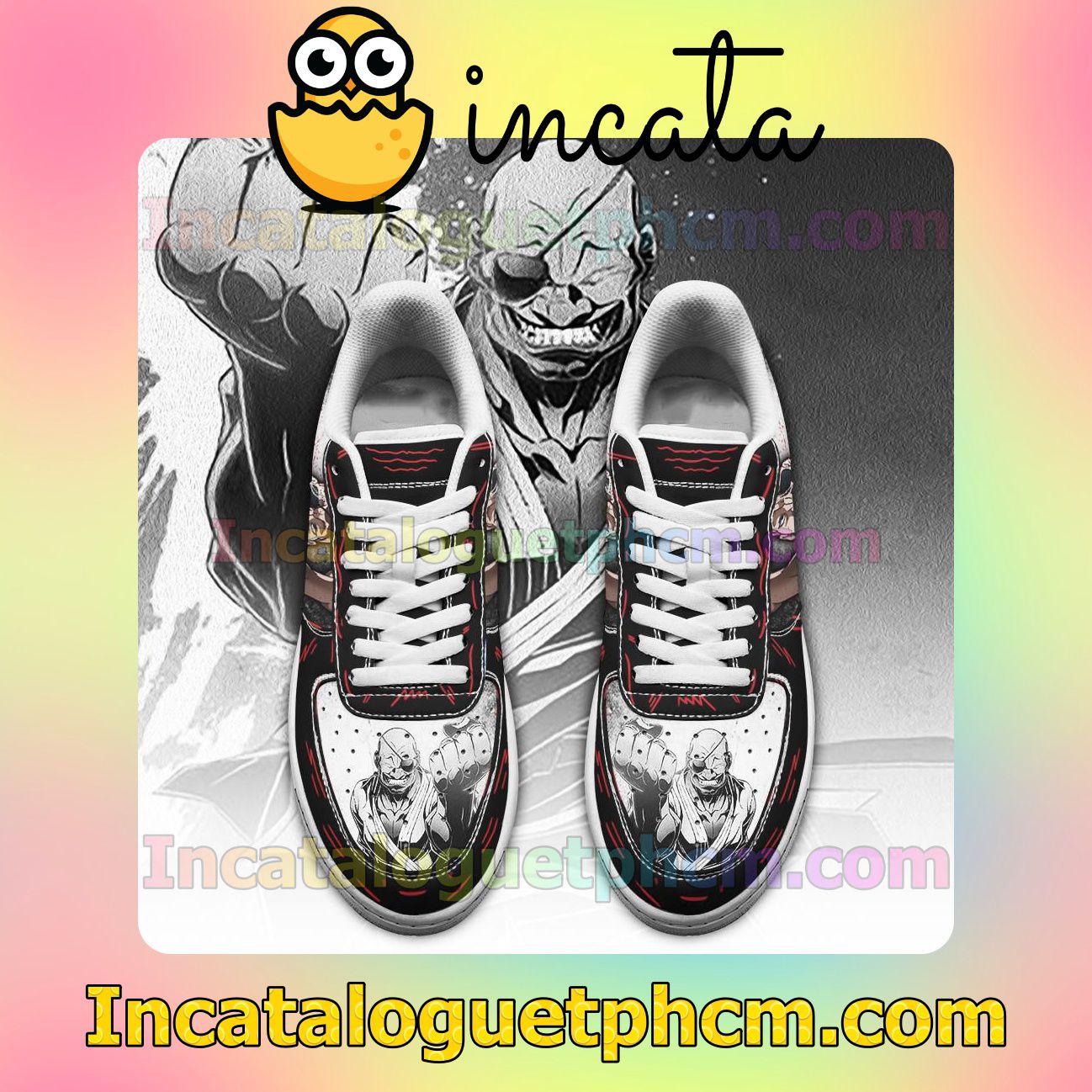 Luxury Doppo Orochi Baki Anime Nike Low Shoes Sneakers