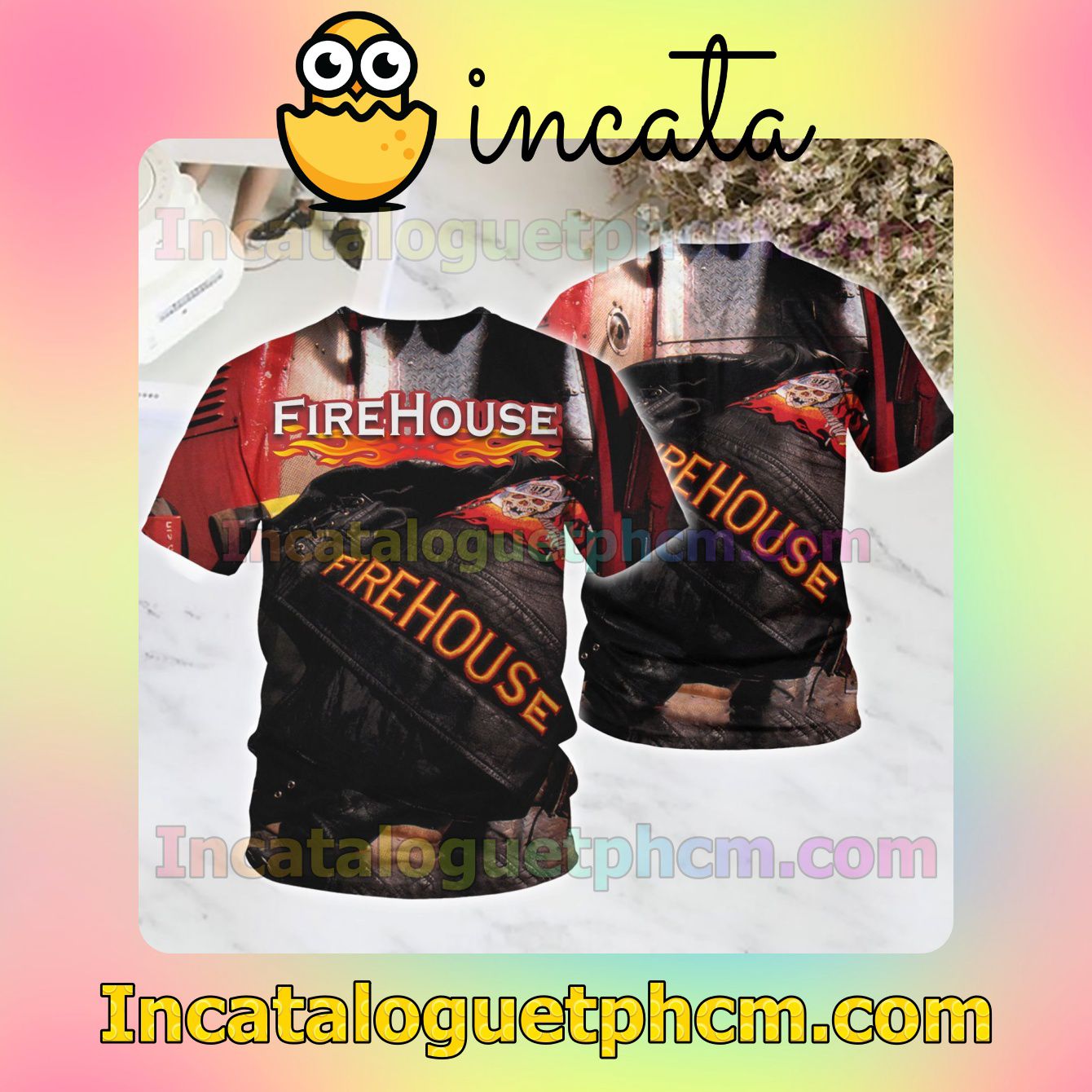 Firehouse Hold Your Fire Album Cover Fan Shirts