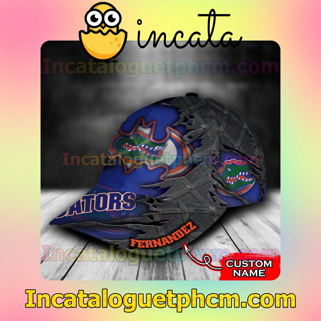 Drop Shipping Florida Gators Batman NCAA Customized Hat Caps