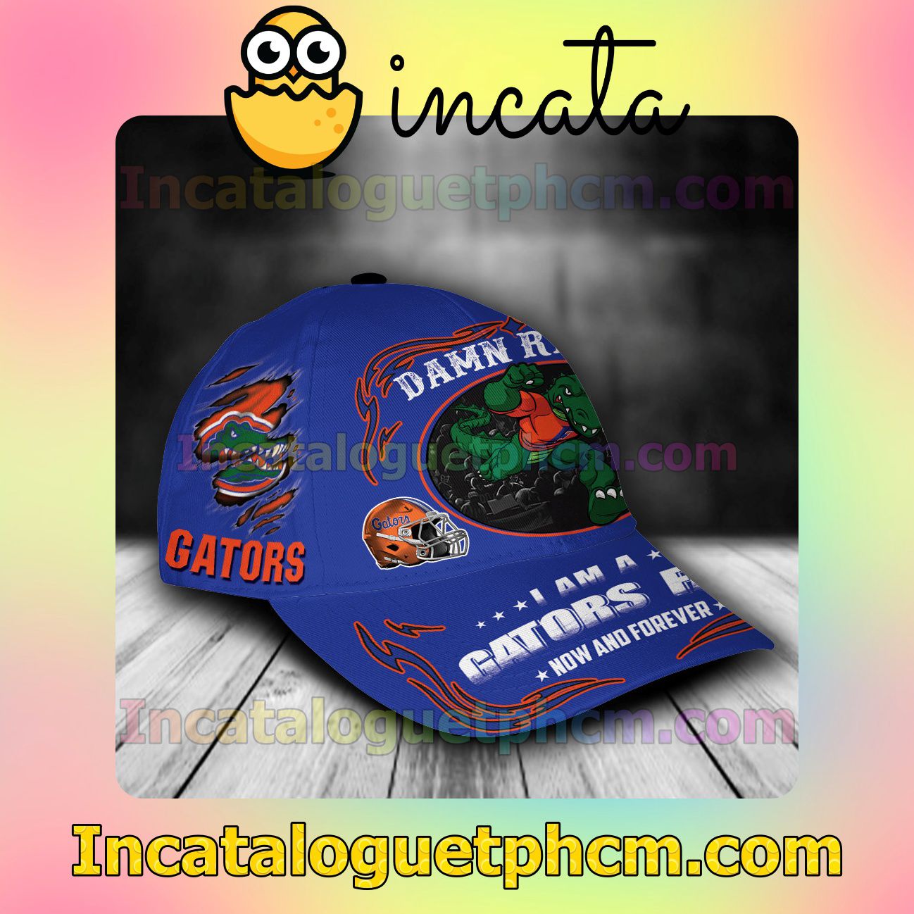 Us Store Florida Gators Mascot NCAA Customized Hat Caps