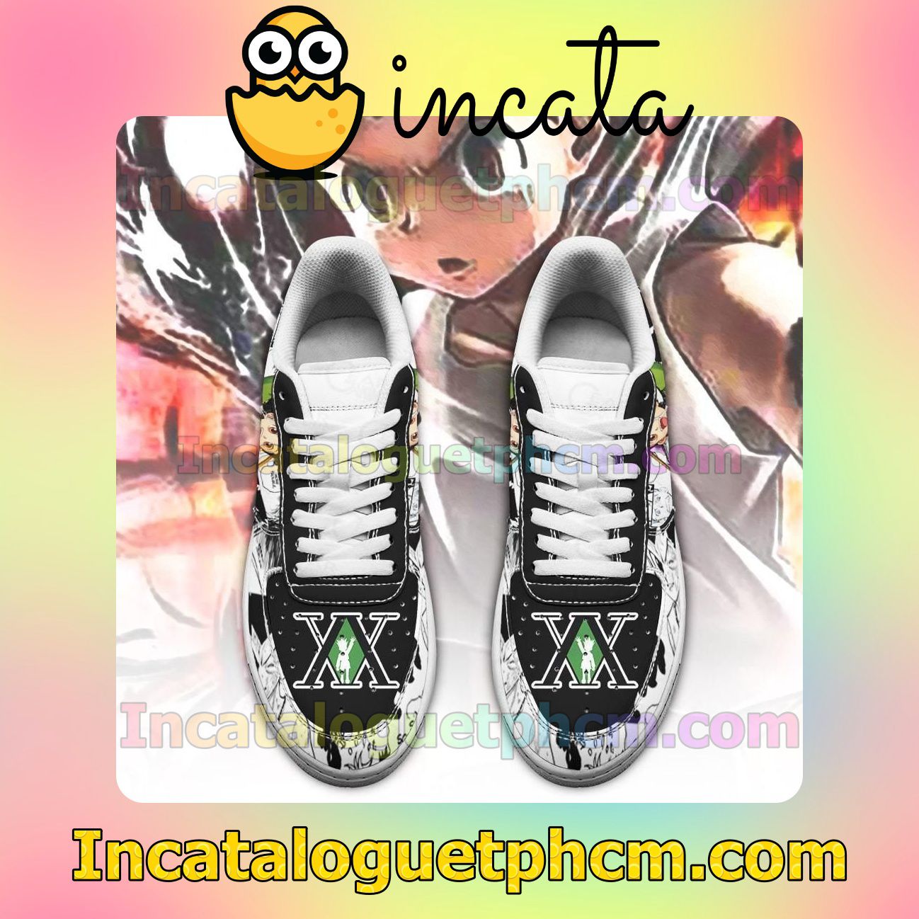 Order Gon Hunter X Hunter Anime Nike Low Shoes Sneakers