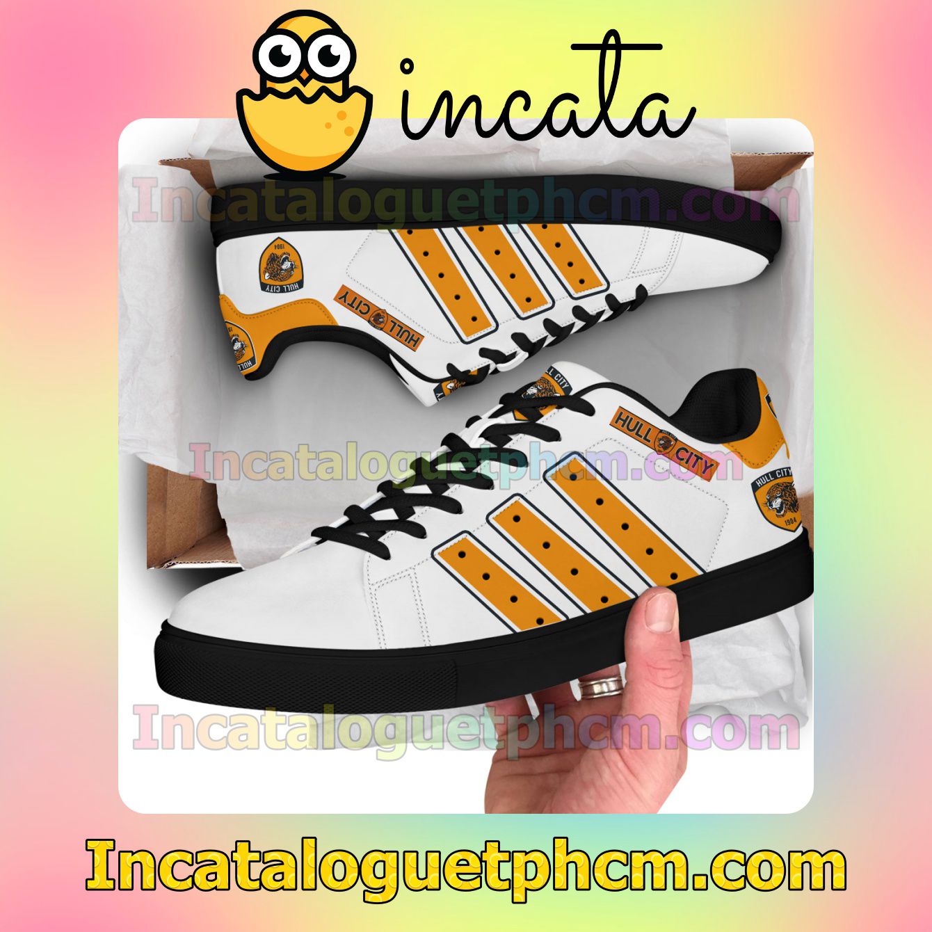 Hull City Logo Stan Smith Shoes