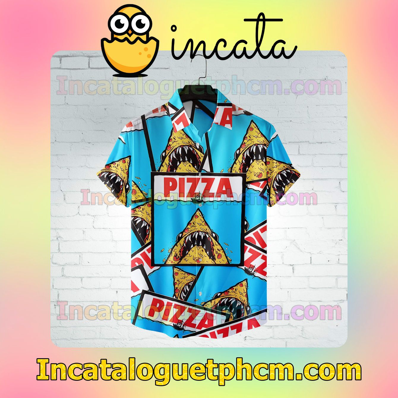 Jaws Pizza Unisex Shirts