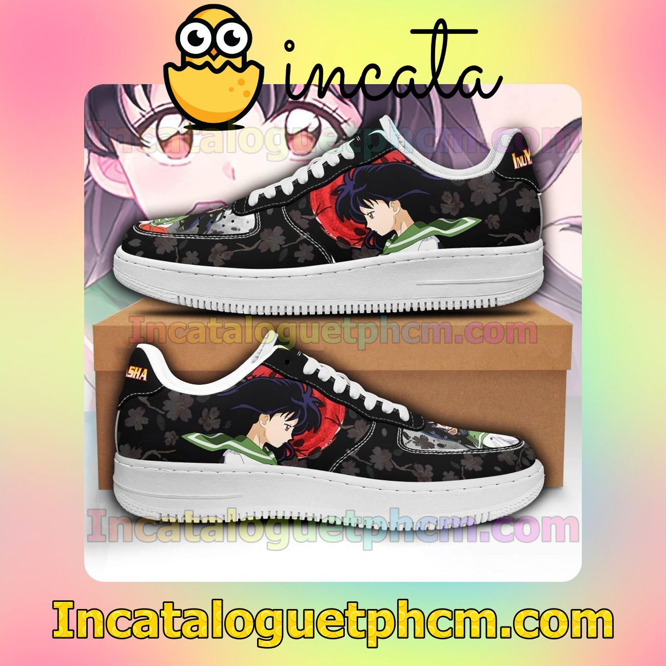 Kagome Inuyasha Anime Nike Low Shoes Sneakers