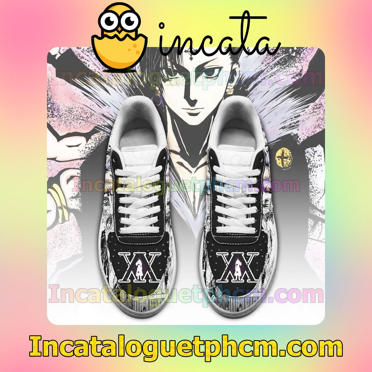 Amazon Kuroro Lucifer Hunter X Hunter Anime Nike Low Shoes Sneakers