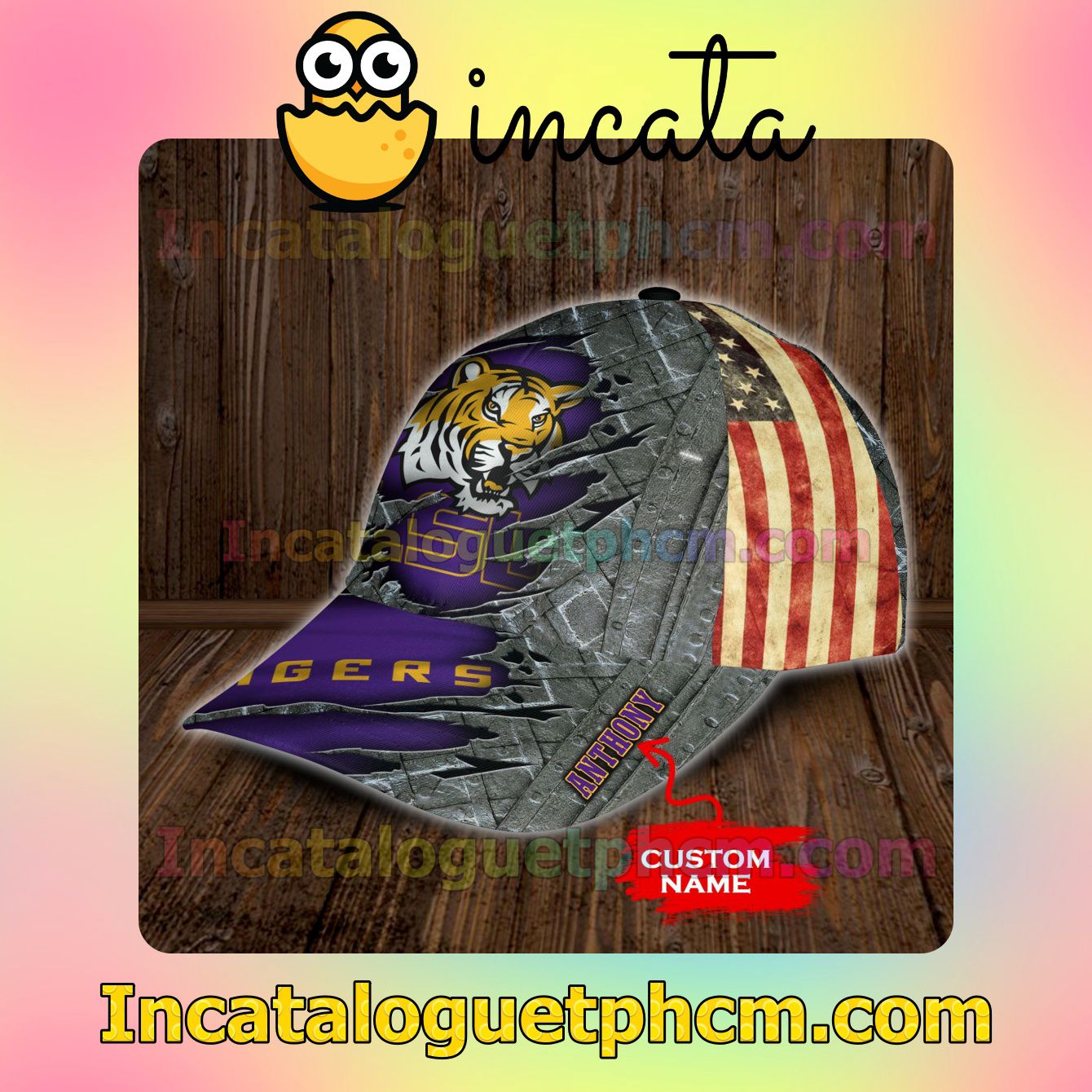 Review LSU Tigers NCAA Customized Hat Caps