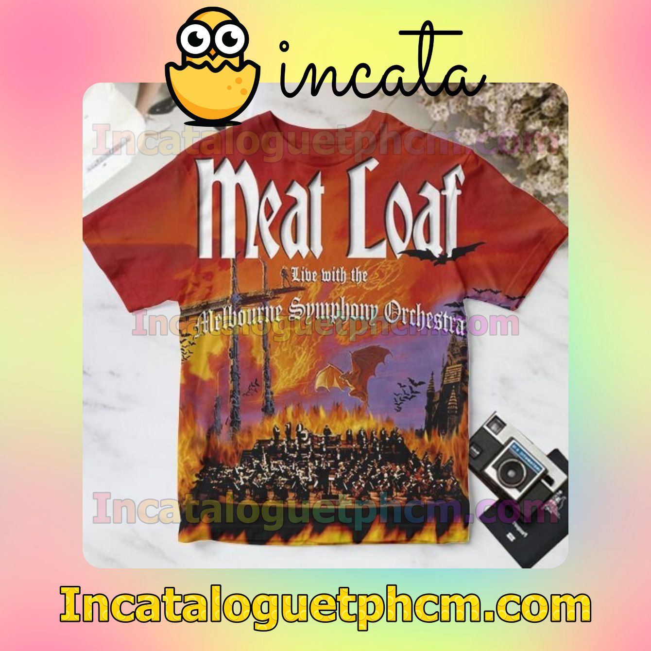 Meat Loaf Live With The Melbourne Symphony Orchestra Custom Shirts
