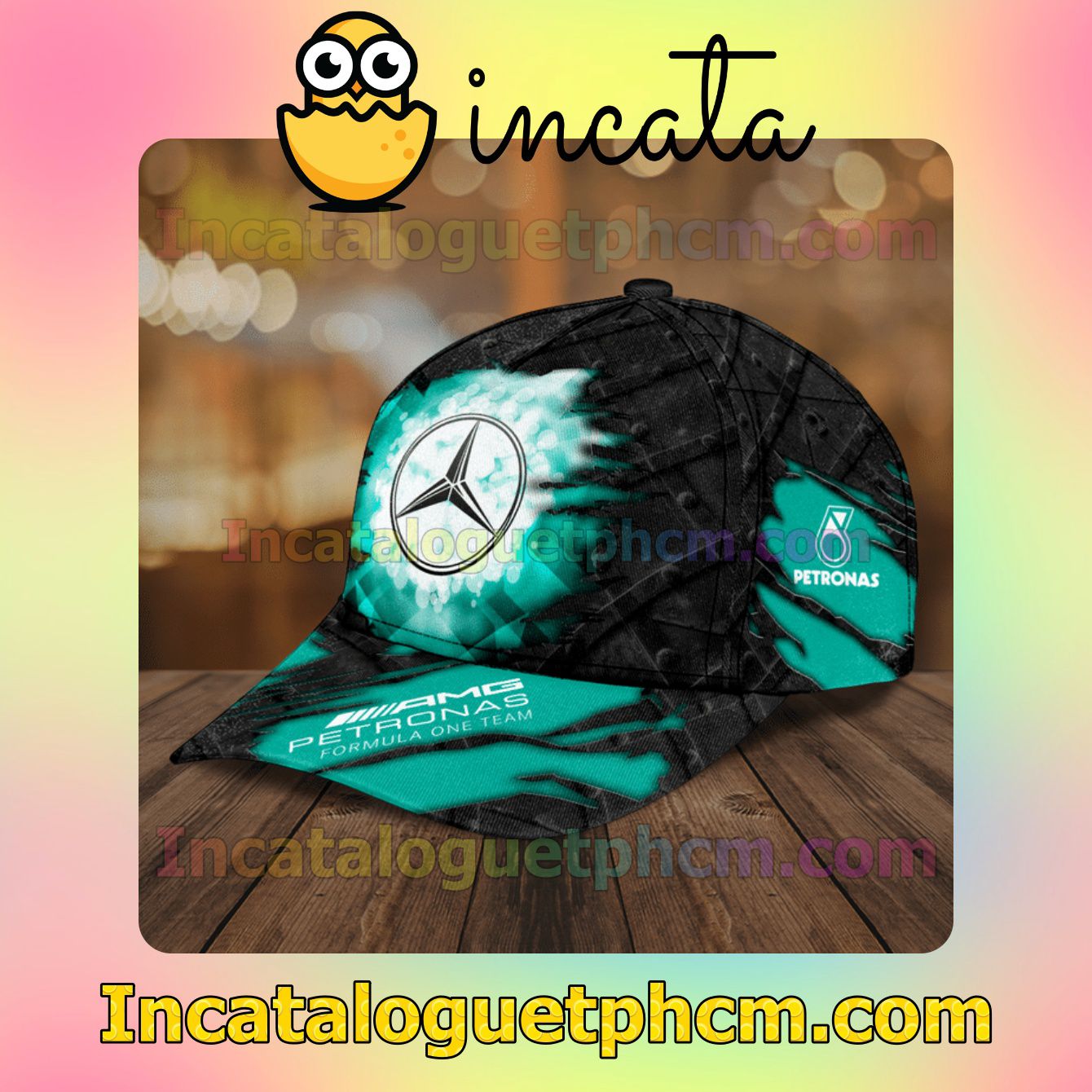 The cheapest Mercedes Amg Petronas Formula One Team Classic Hat Caps Gift For Men