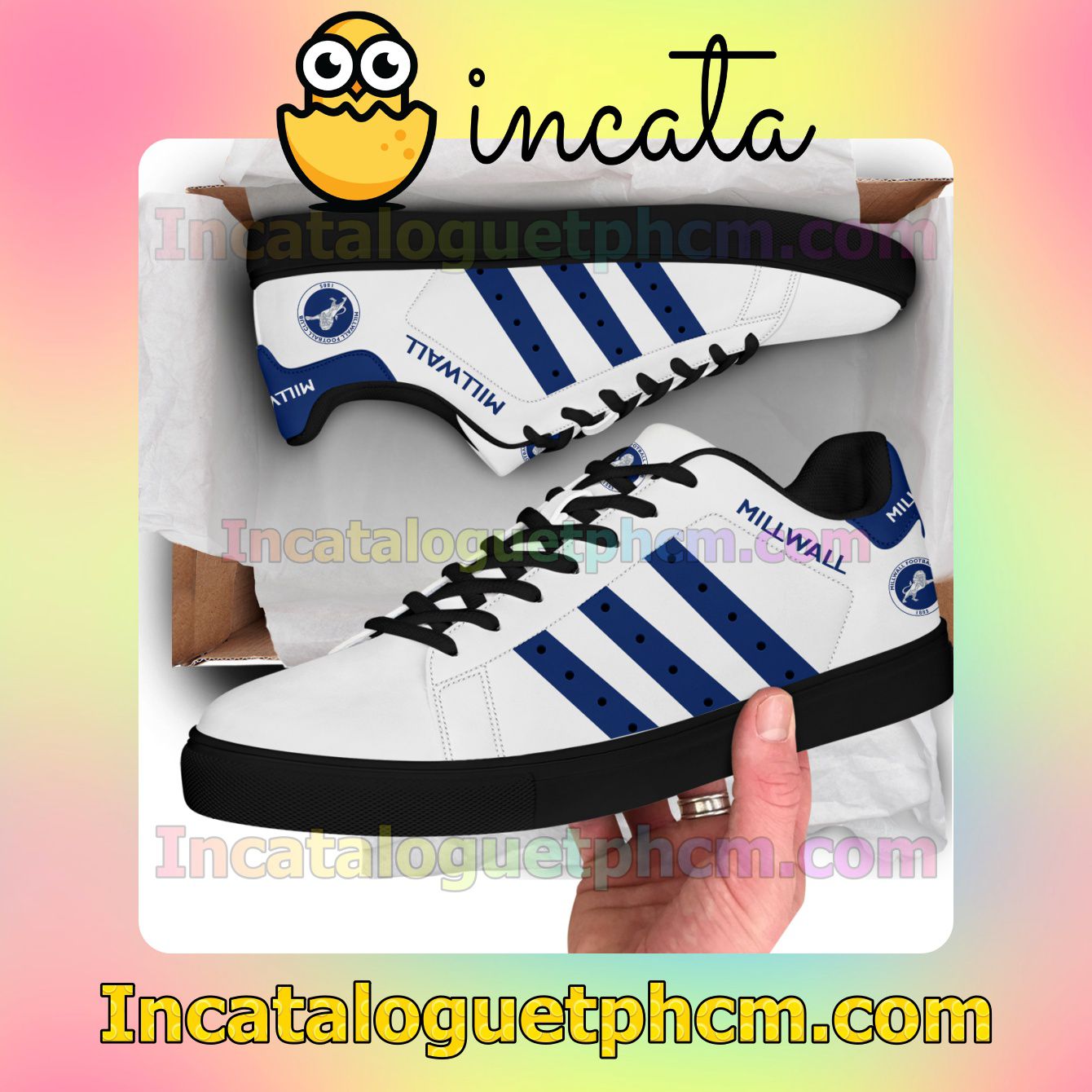 Millwall Logo Stan Smith Shoes