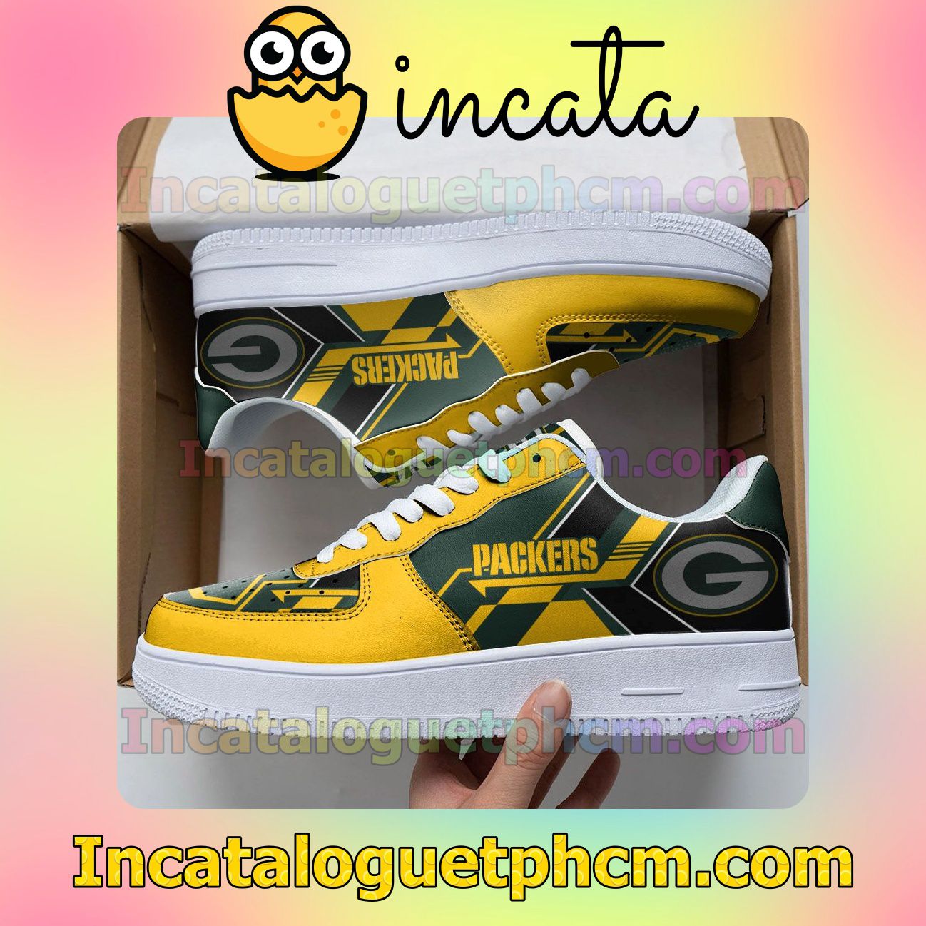 Free NFL Green Bay Packers Nike Low Shoes Sneakers