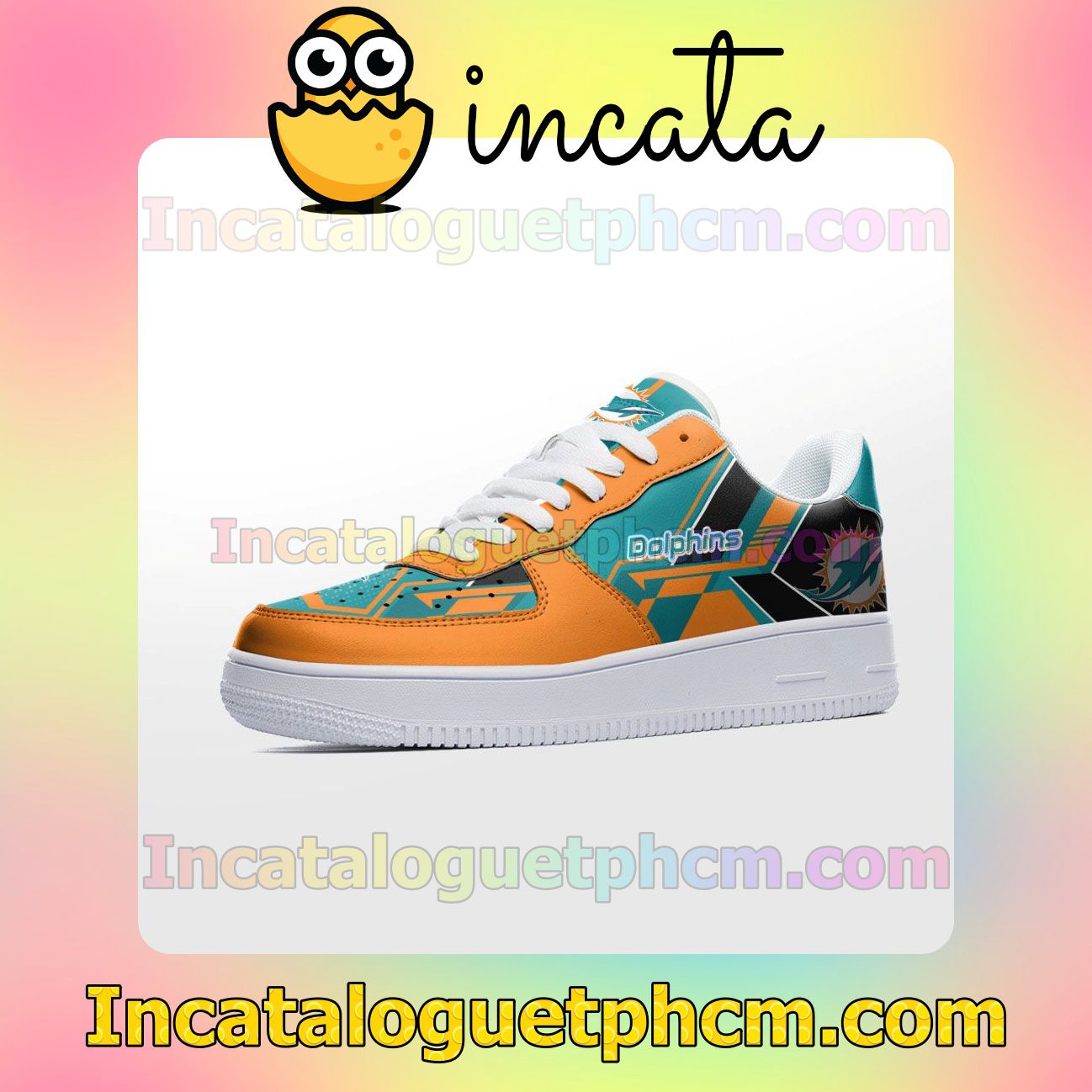 Best Shop NFL Miami Dolphins Nike Low Shoes Sneakers