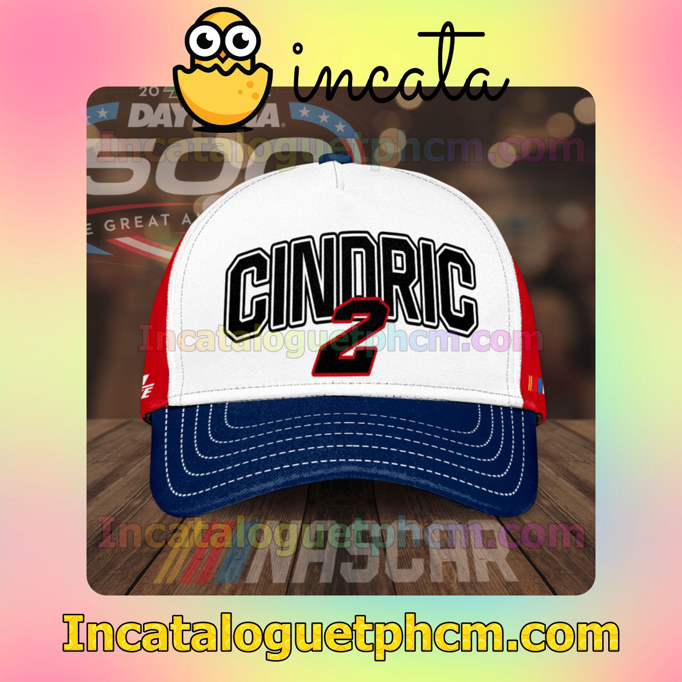 Nascar Daytona 500 Cindric 2 Team Penske Classic Hat Caps Gift For Men