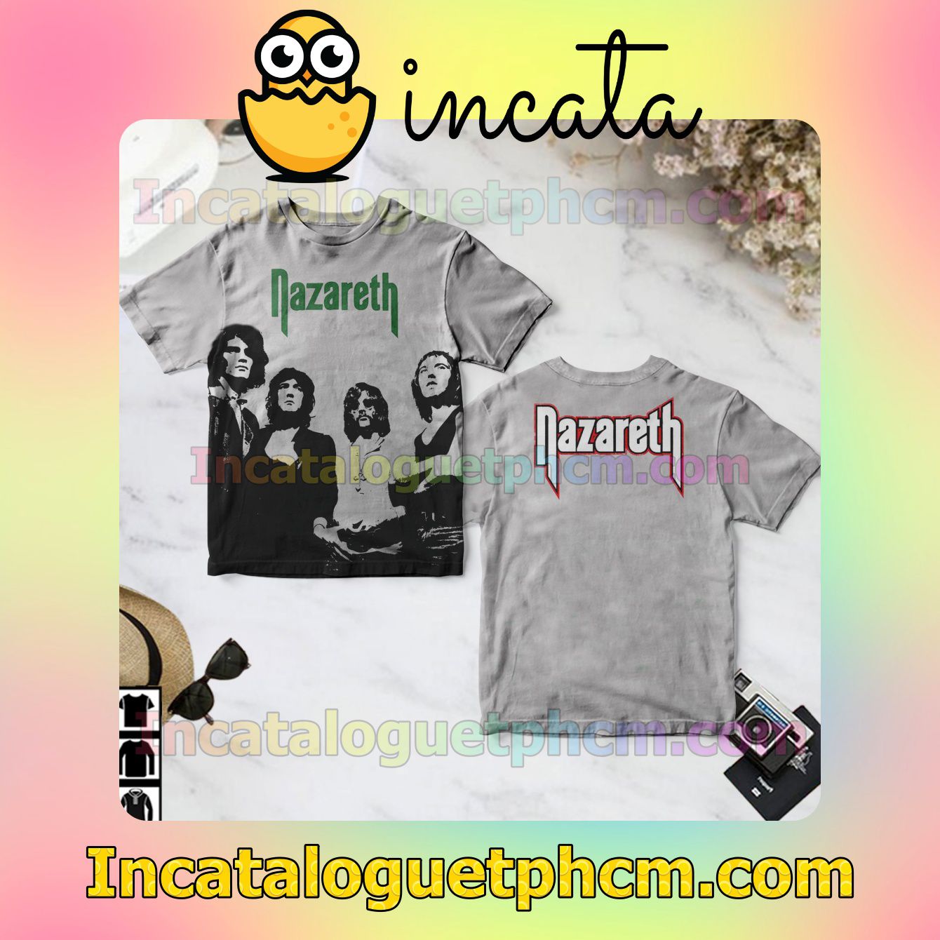 Nazareth Debut Album Cover Custom Shirts