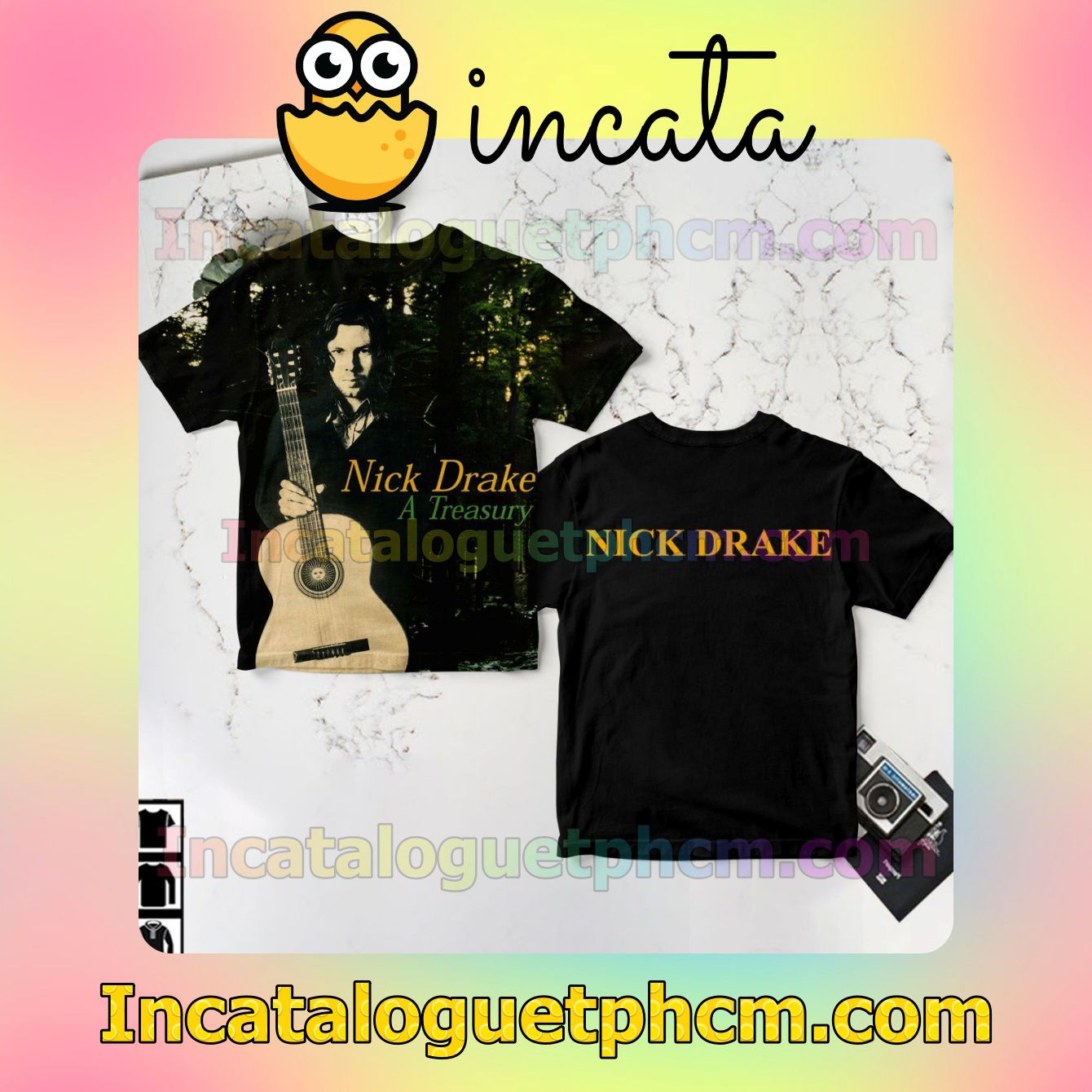 Nick Drake A Treasury Album Cover Custom Shirts