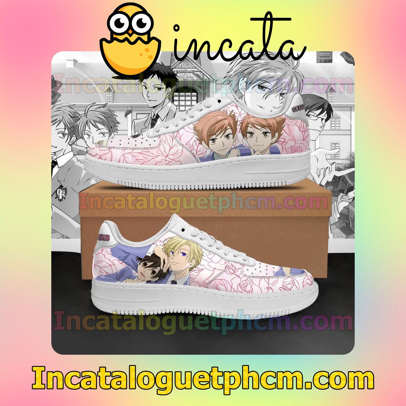 Ouran High School Host Club Anime Nike Low Shoes Sneakers