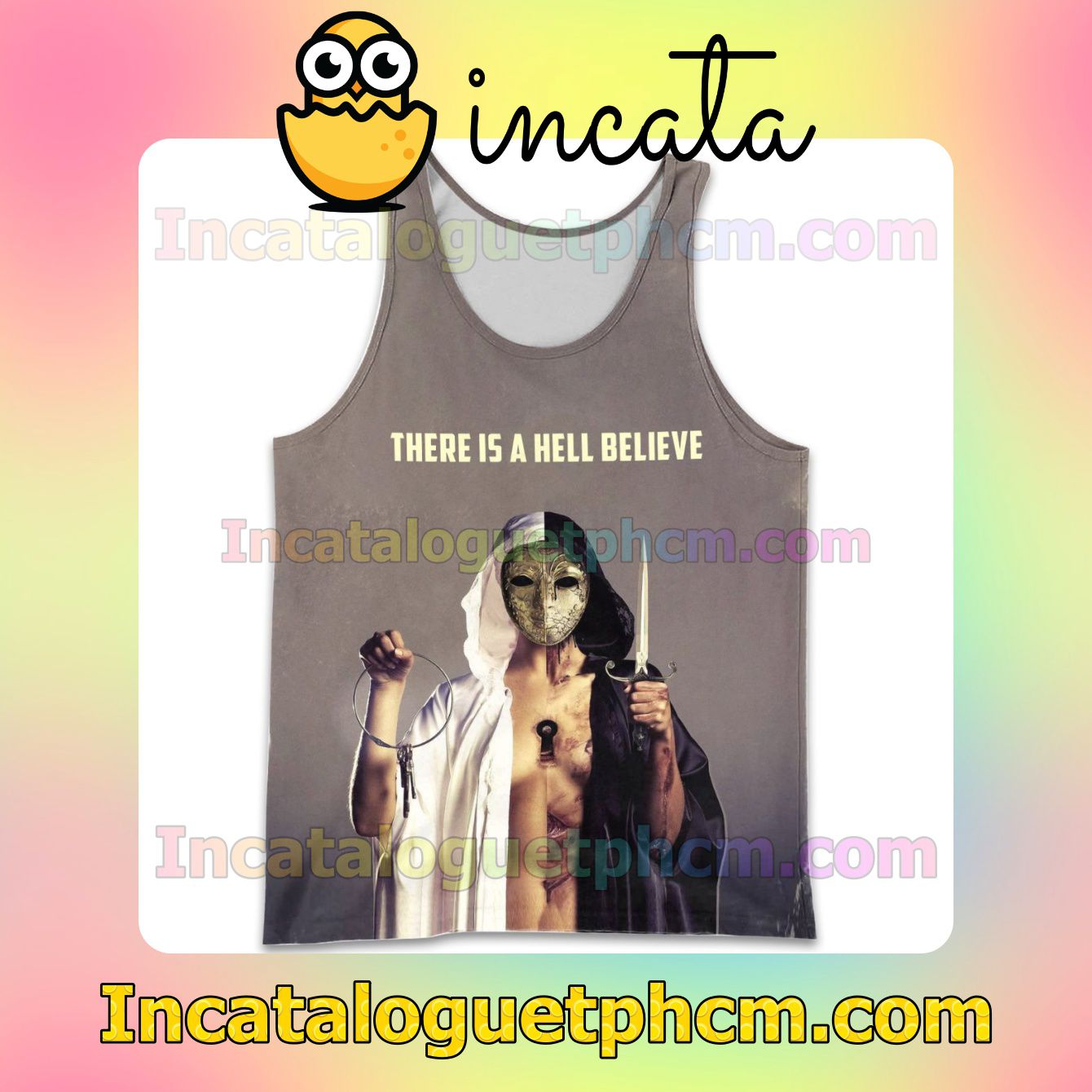 Buy In US Personalized Bring Me The Horizon There Is A Hell Believe Album Cover Workout Tank Top