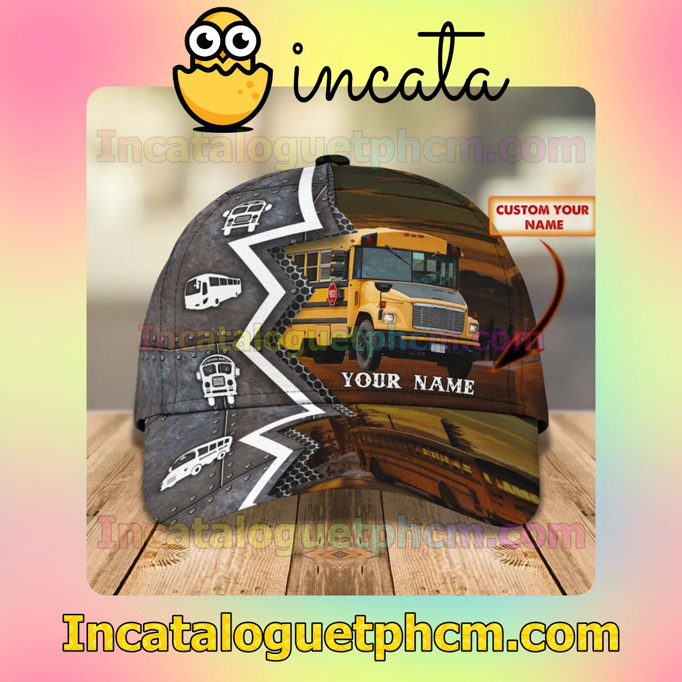 Very Good Quality Personalized Bus Driver Classic Hat Caps Gift For Men